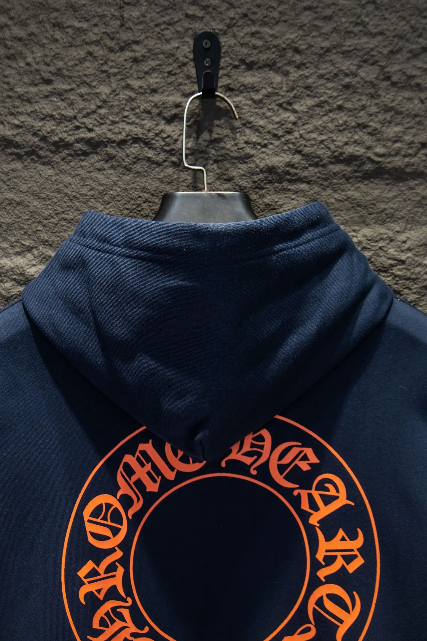 Logo Print Oversized Cotton Hoodie D20522962 — view 7