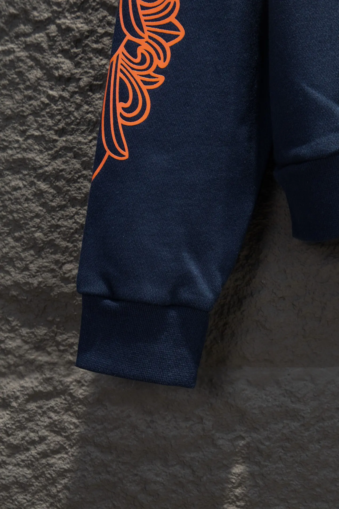 Logo Print Oversized Cotton Hoodie D20522962 — view 11