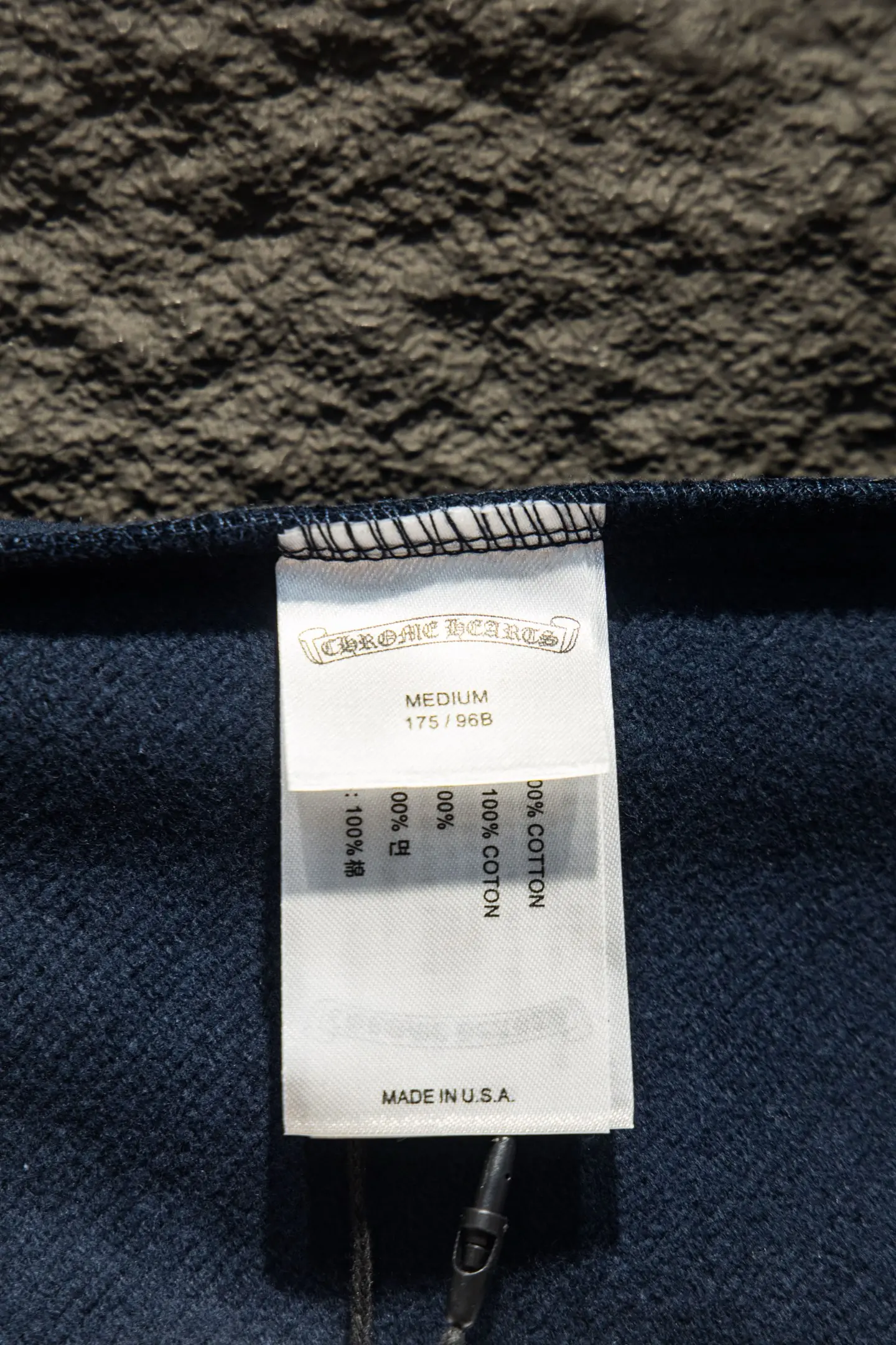 Logo Print Oversized Cotton Hoodie D20522962 — view 14