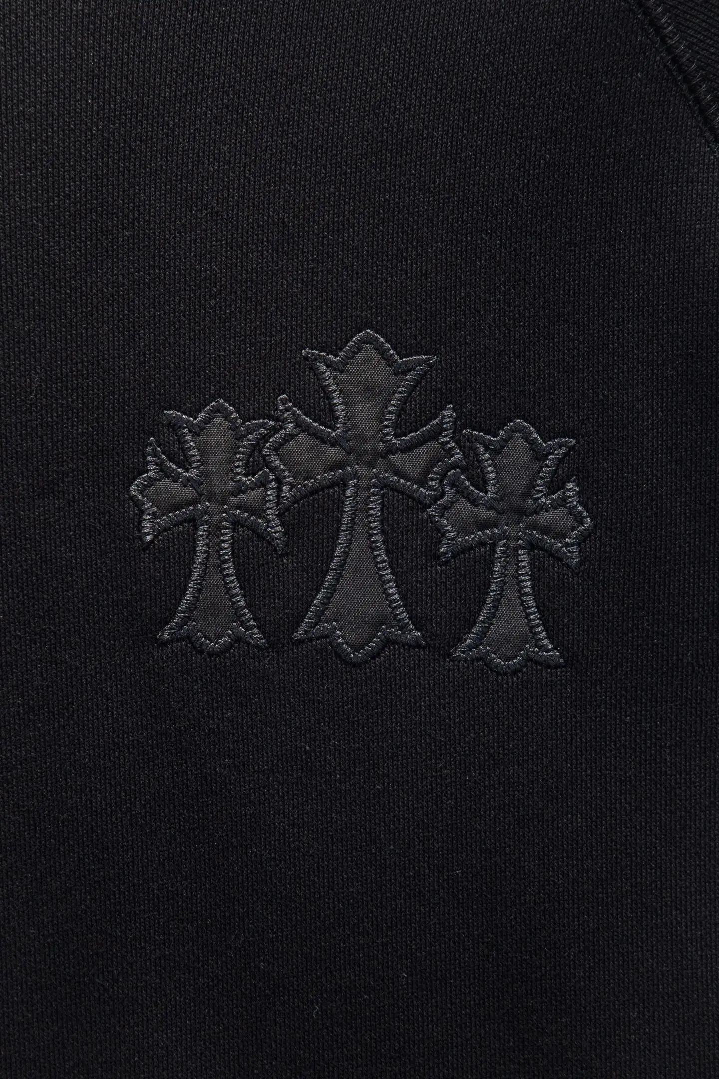 Embroidered Logo Oversized Cotton Hoodie D19522935 — view 4