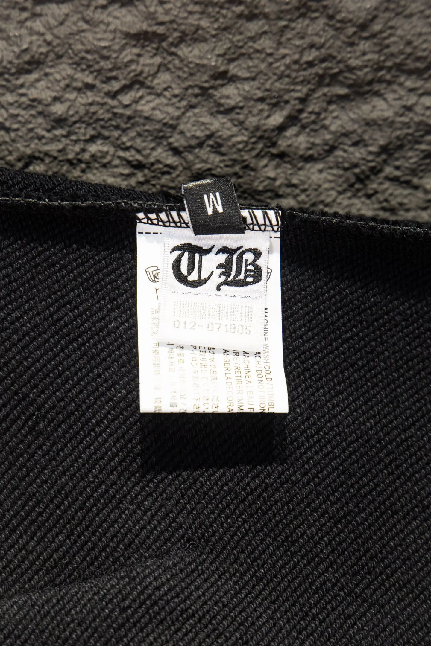 Embroidered Logo Oversized Cotton Hoodie D19522935 — view 11