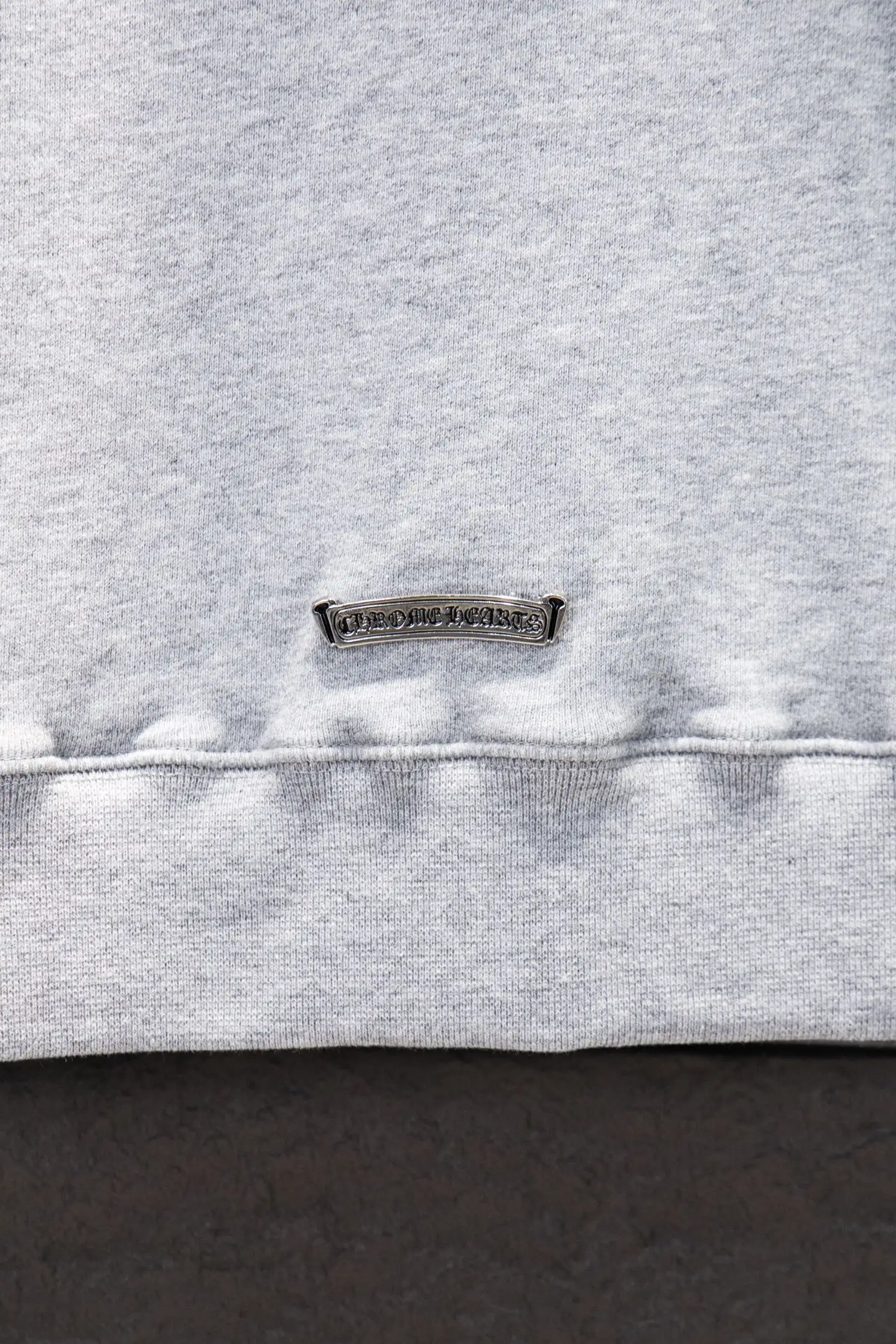 Embroidered Logo Oversized Cotton Hoodie D19522934 — view 7
