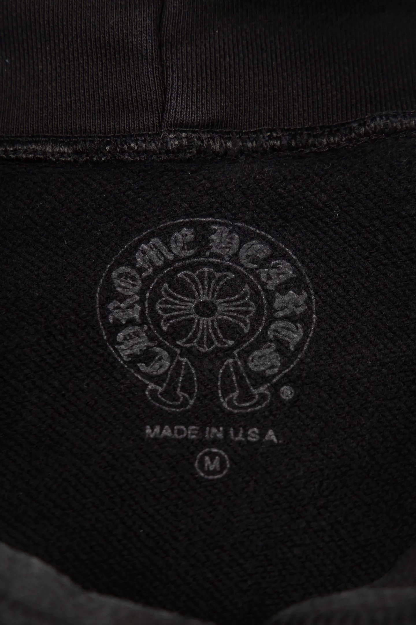 Logo-Print Washed Cotton Hoodie D20922931 — view 4