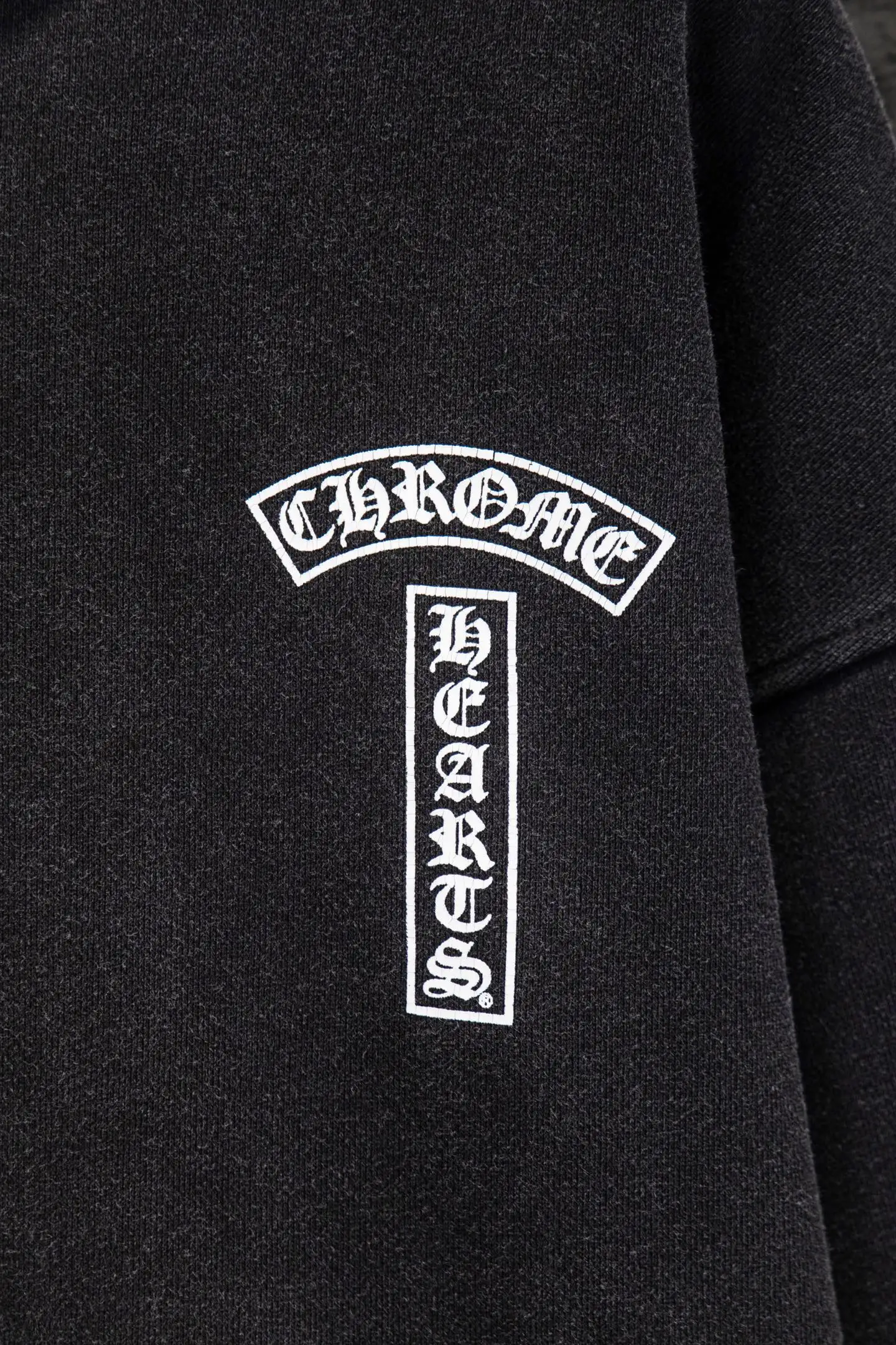 Logo-Print Washed Cotton Hoodie D20922931 — view 5