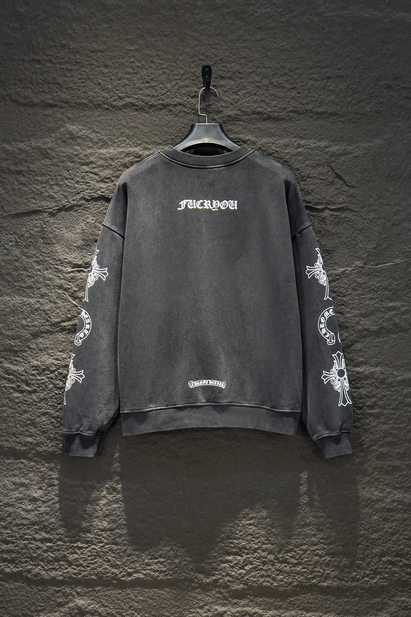 Washed Cotton Crew-Neck Sweatshirt D18922907 — view 2