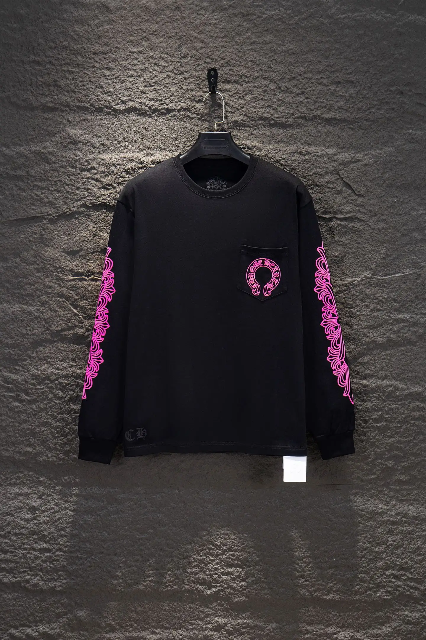 Horseshoe Logo Oversized Long-Sleeve T-Shirt D14922973