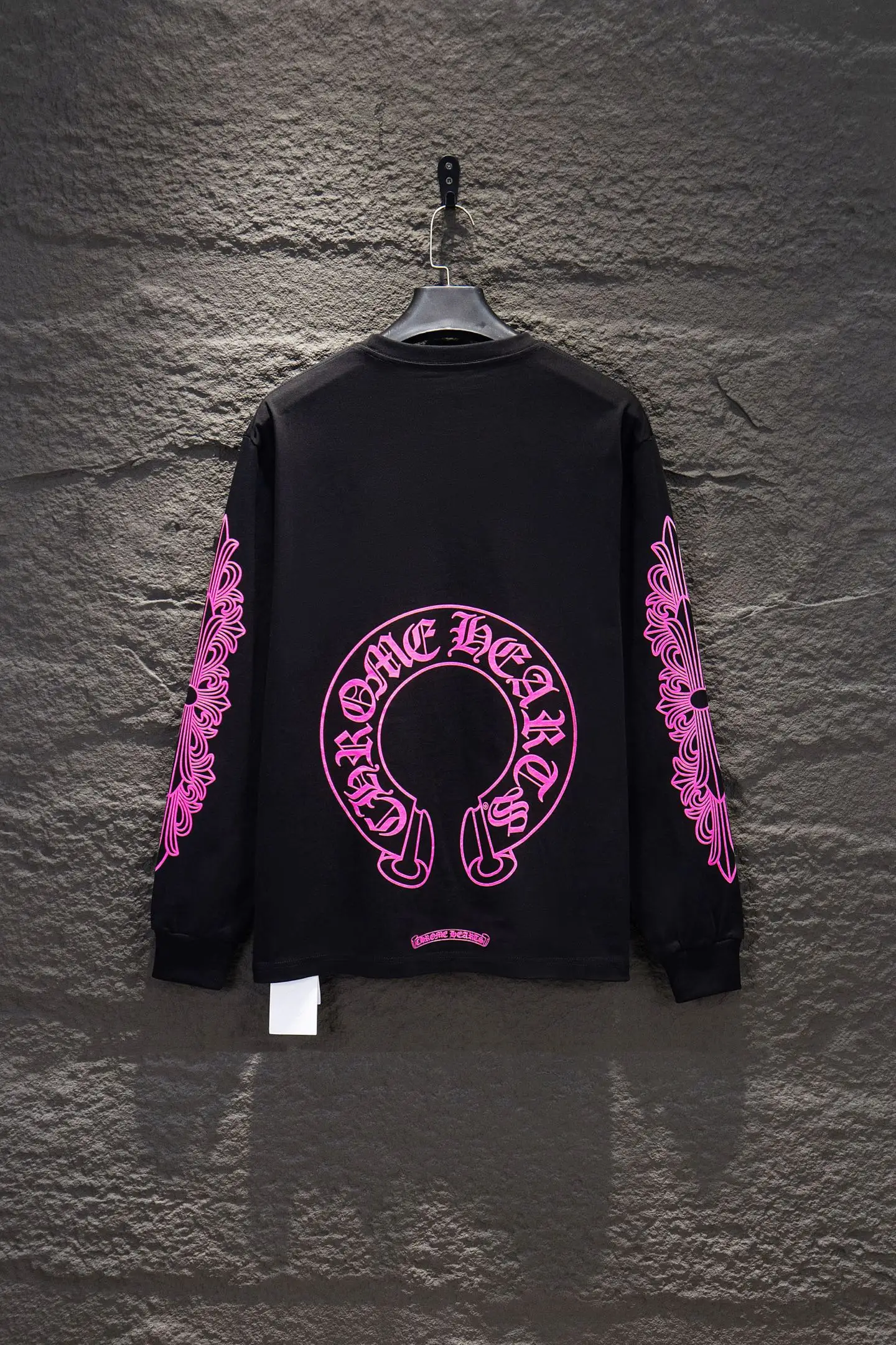 Horseshoe Logo Oversized Long-Sleeve T-Shirt D14922973 — view 2