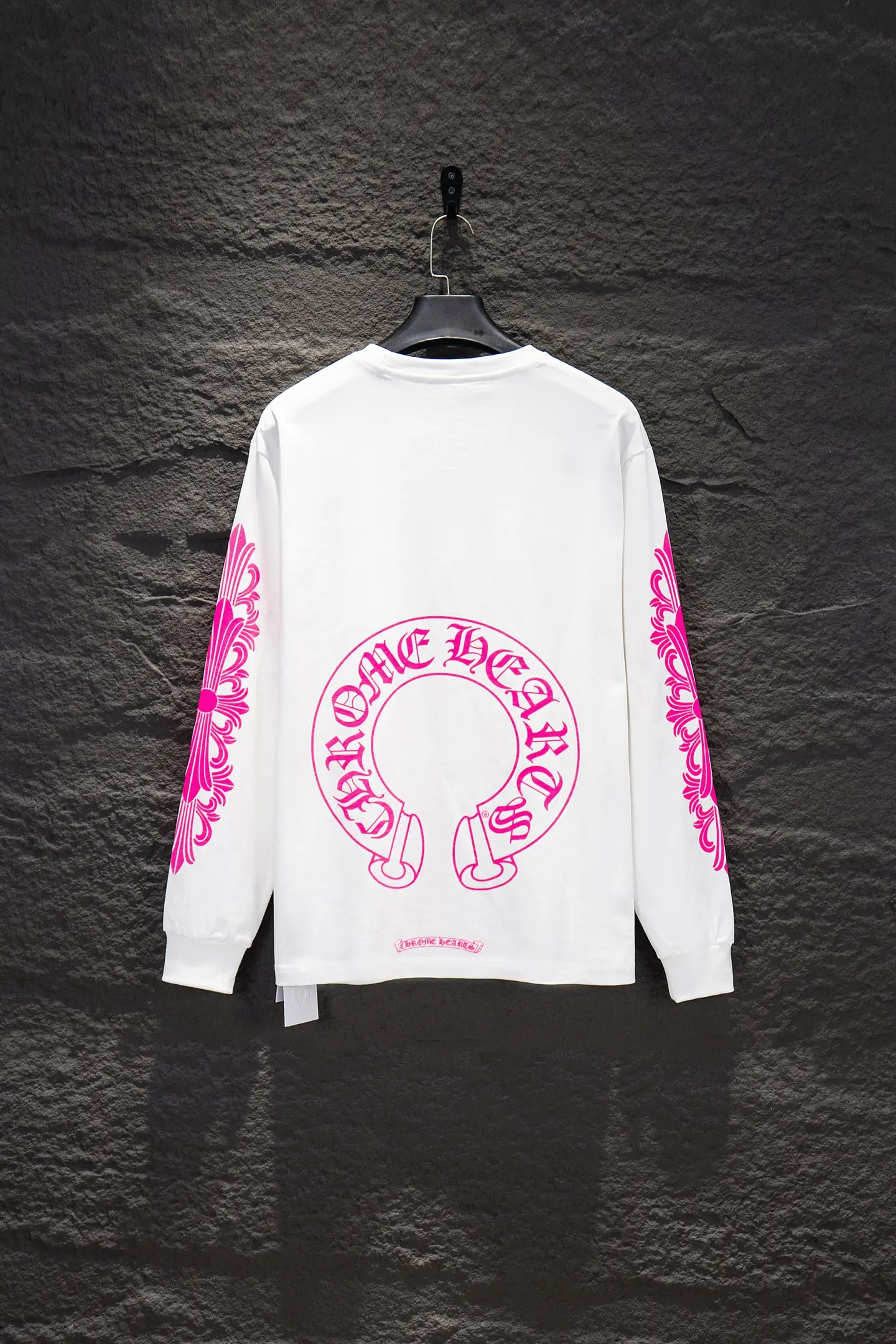 Horseshoe Logo Oversized Long-Sleeve T-Shirt D14922972 — view 2