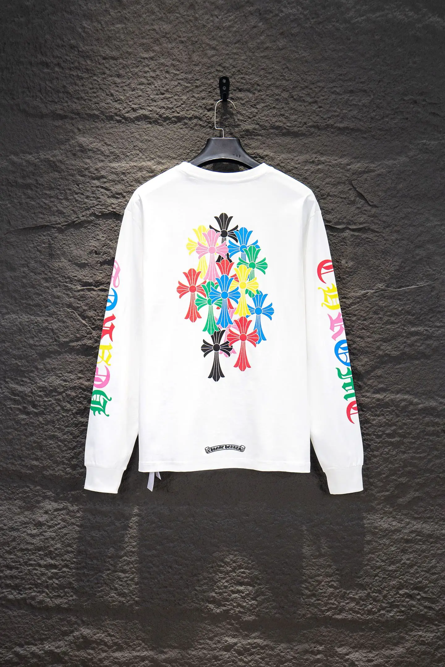 Chrome Hearts Multicolor Logo Long-Sleeve T-Shirt D14922978 — view 2
