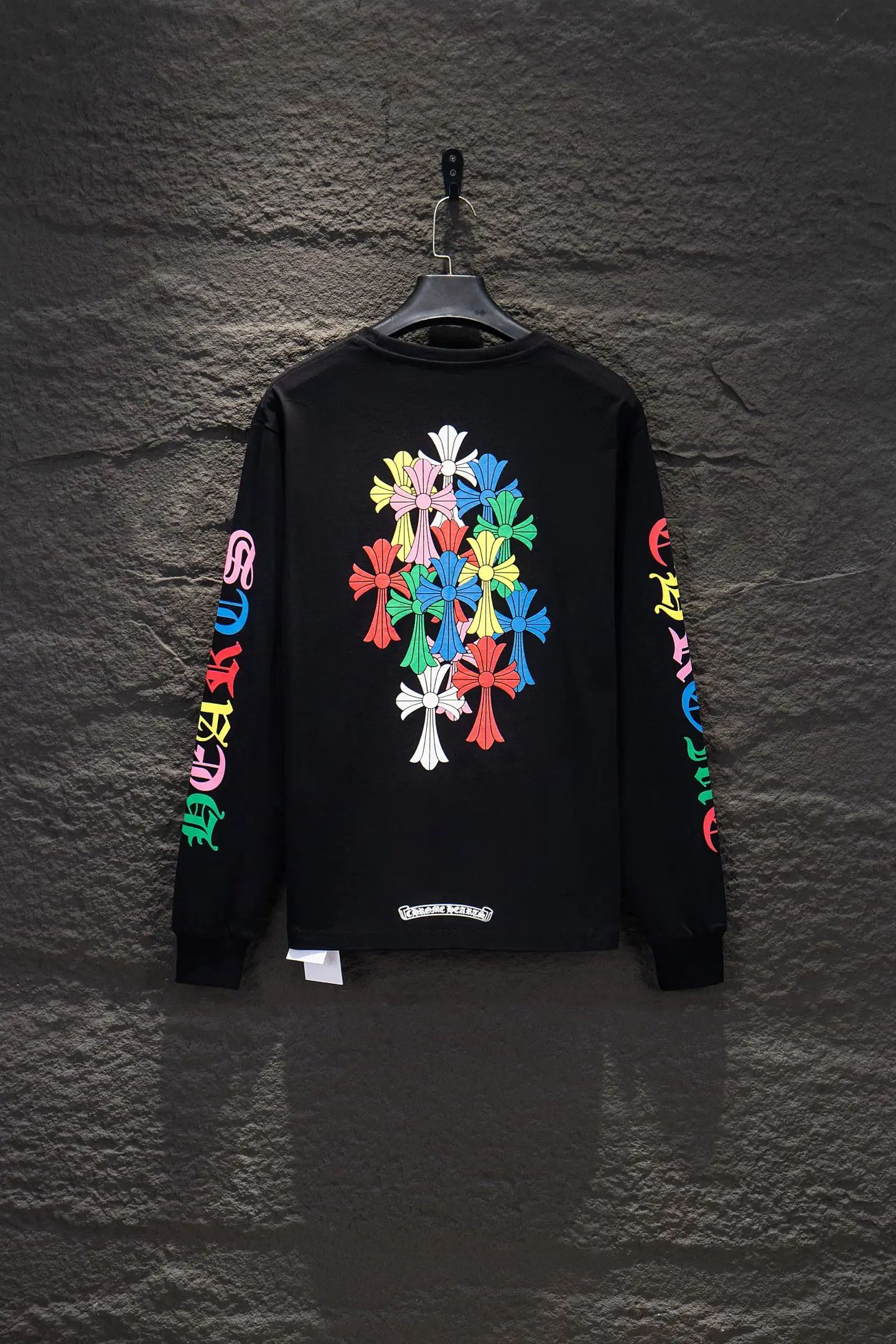 Logo-Print Cotton Long-Sleeve T-Shirt D14922979 — view 2