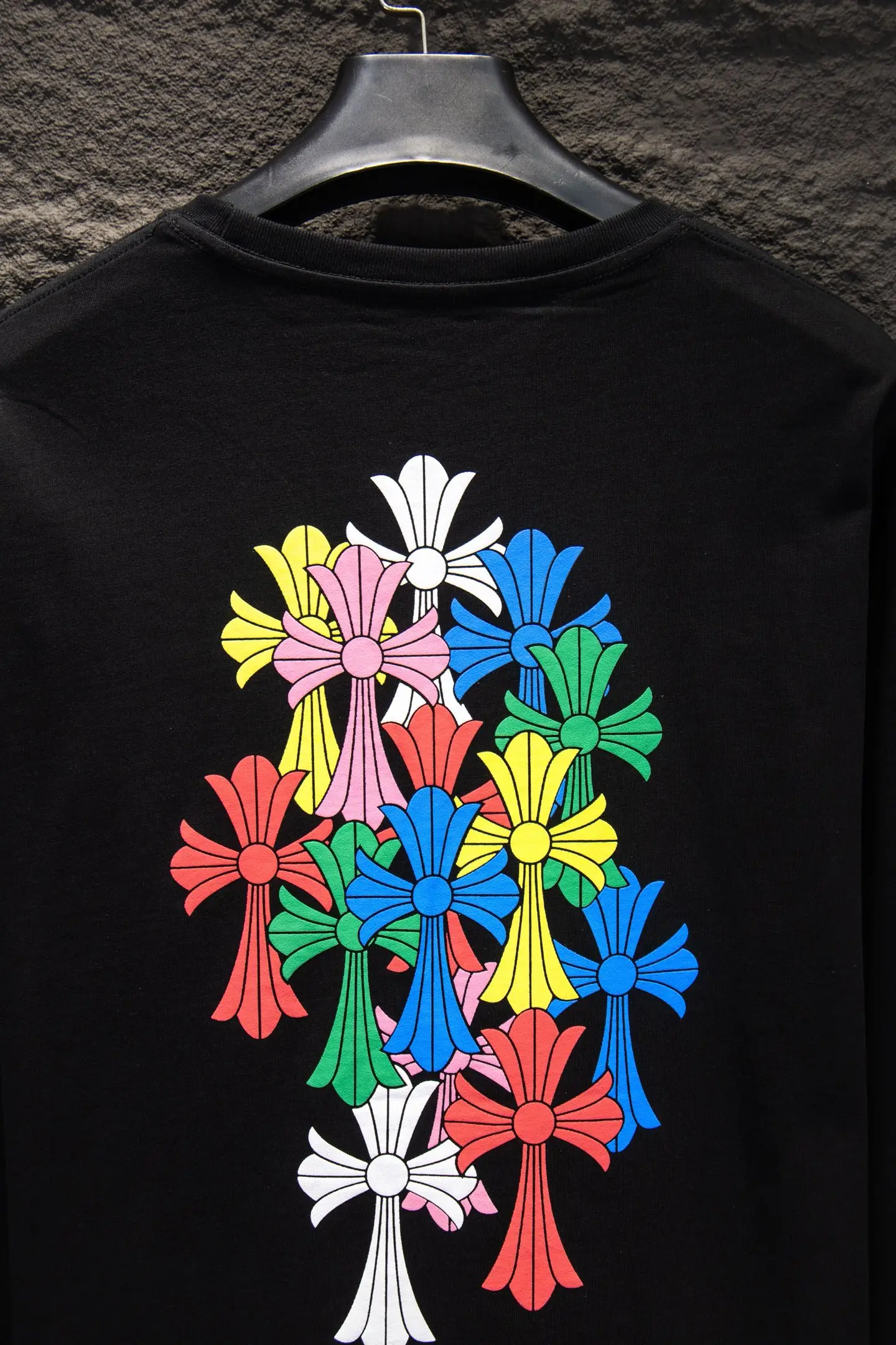 Logo-Print Cotton Long-Sleeve T-Shirt D14922979 — view 5