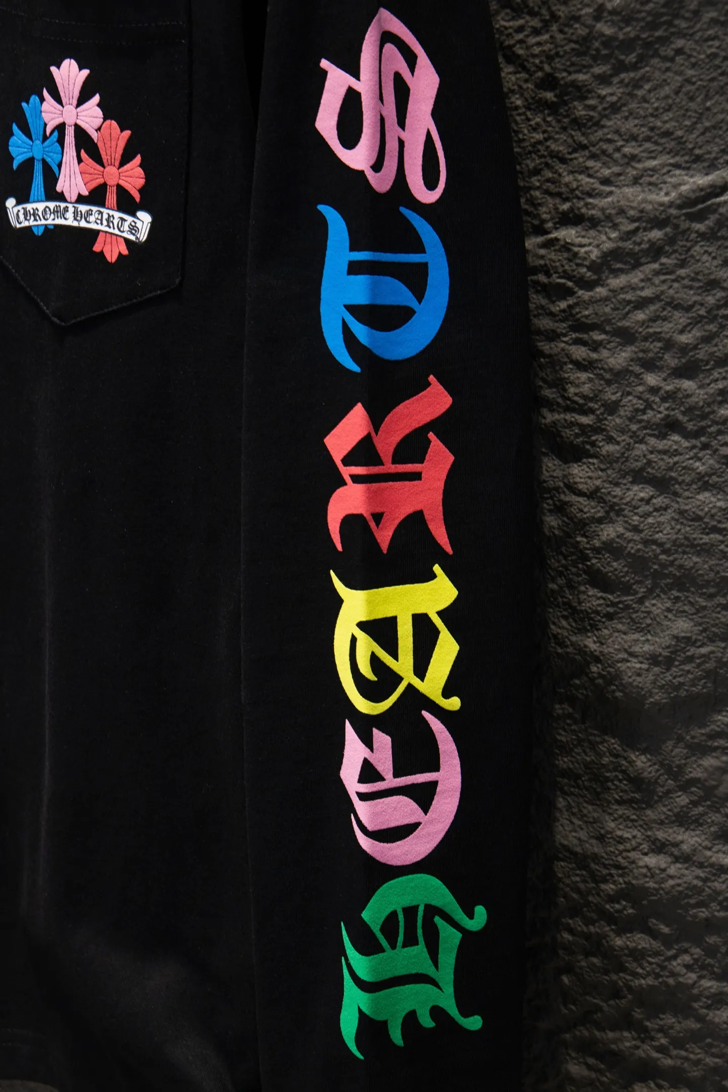 Logo-Print Cotton Long-Sleeve T-Shirt D14922979 — view 6