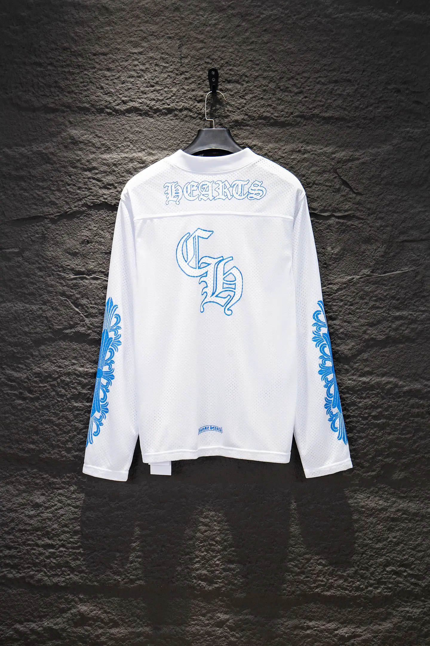 Chrome Hearts Oversized Mesh Jersey Long-Sleeve T-Shirt D14522969 — view 2