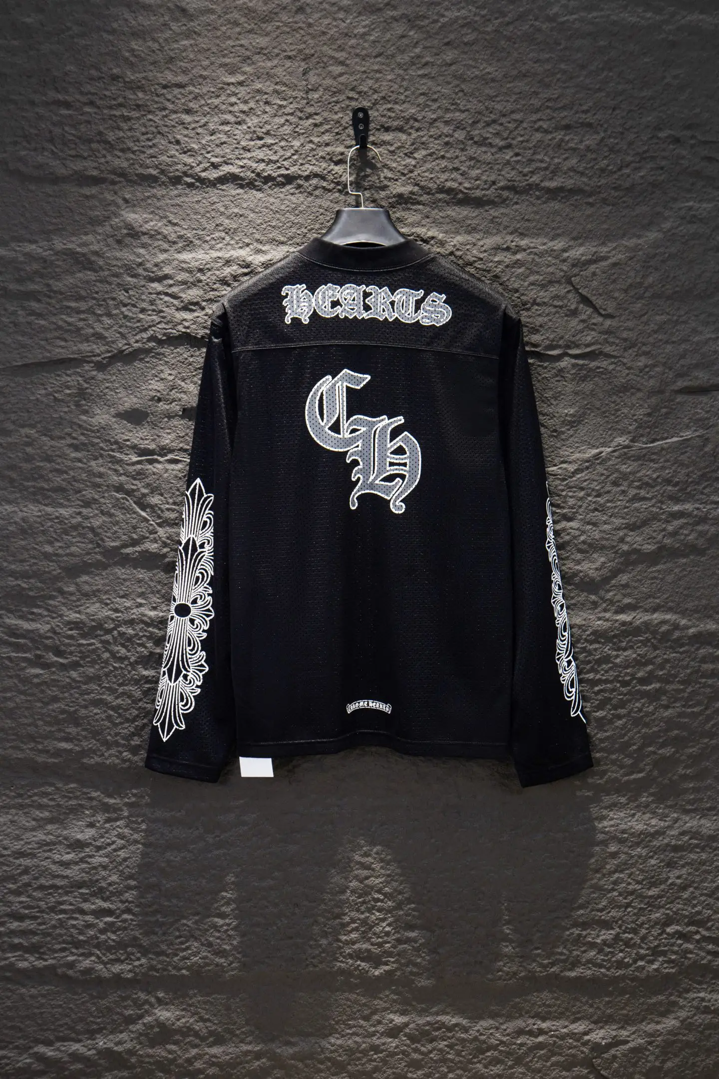 Logo-Print Mesh Long-Sleeve T-Shirt D14522968 — view 2