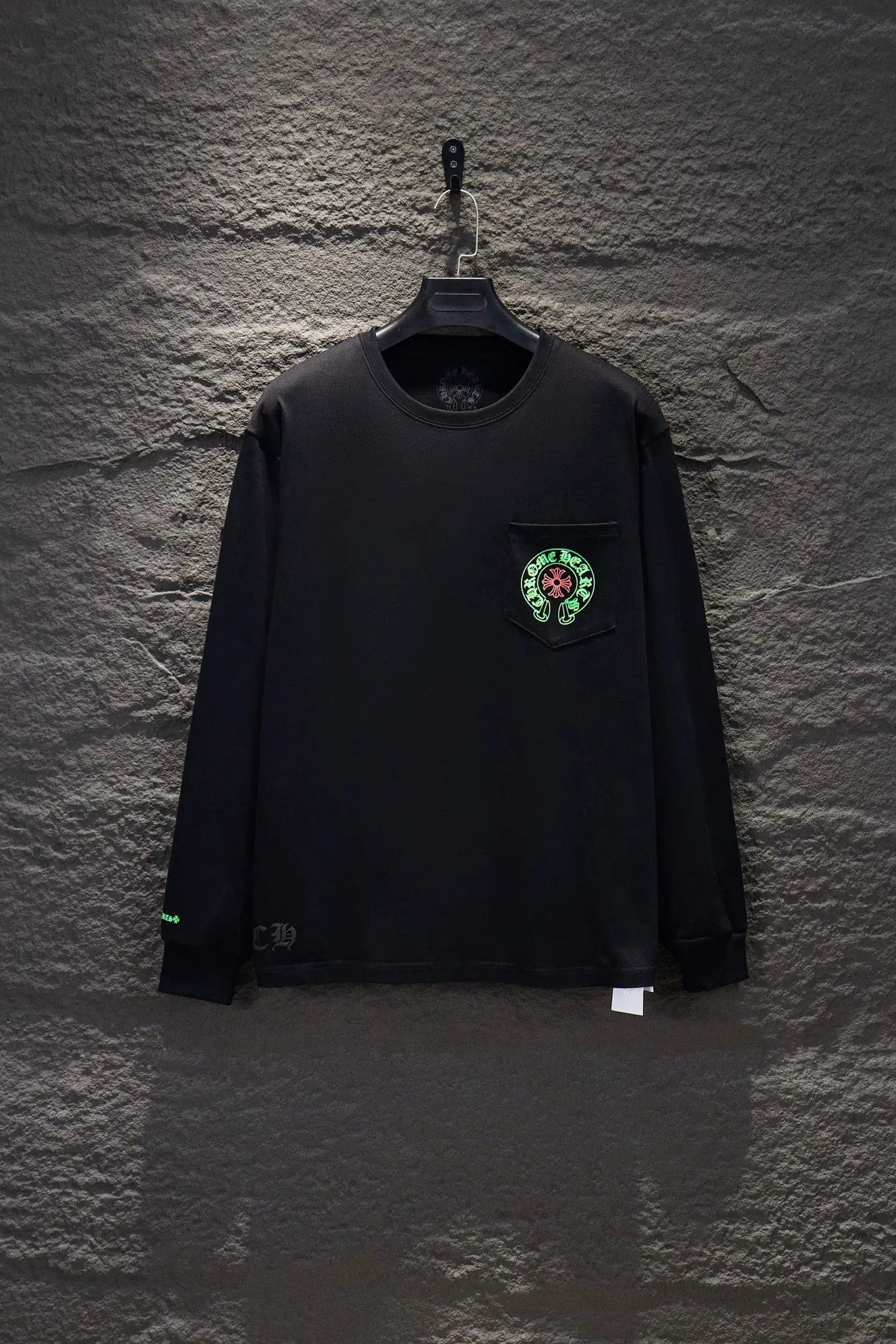 Logo Print Oversized Long-Sleeve T-Shirt D14922970