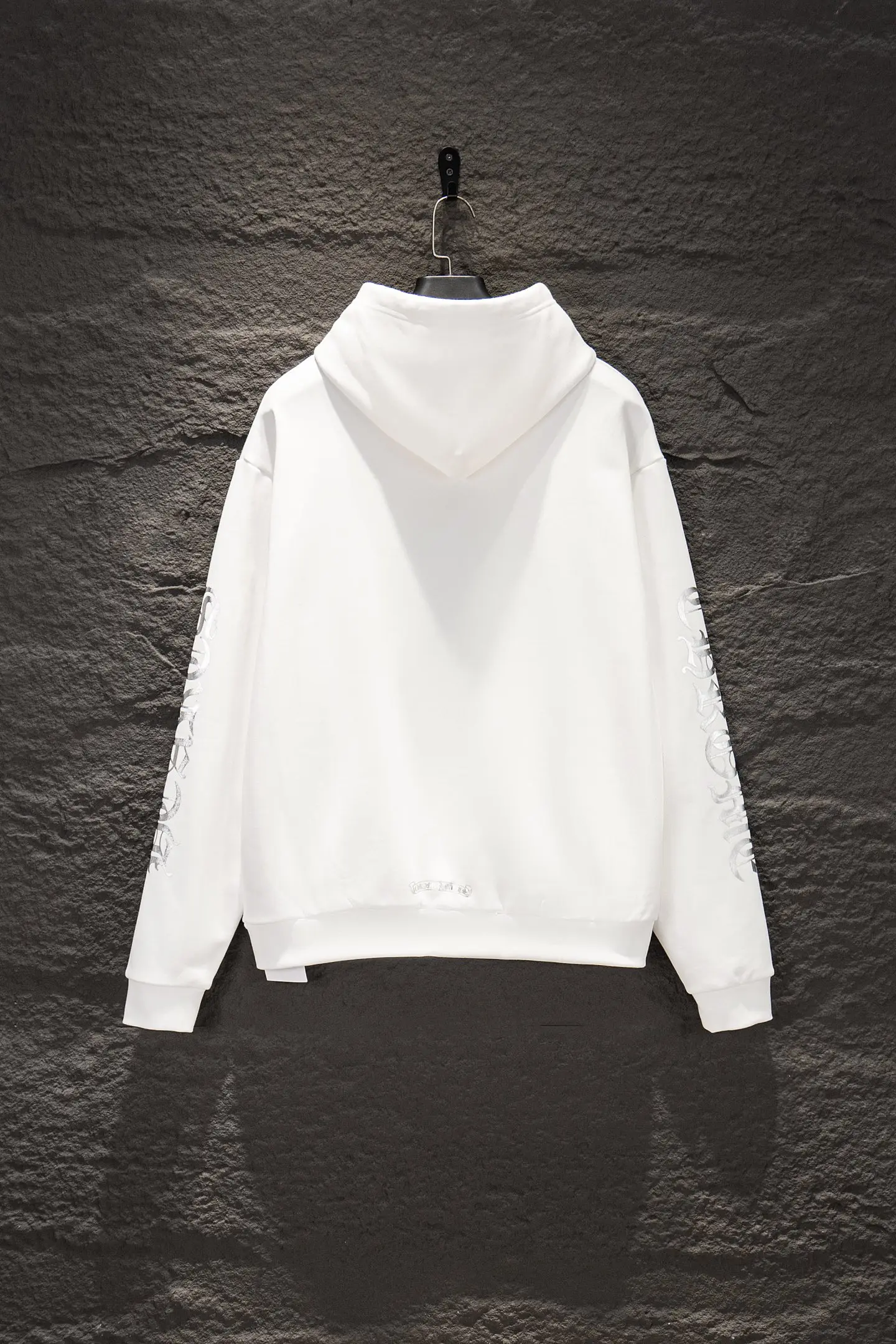Logo Print Oversized Cotton Hoodie D20522920 — view 2