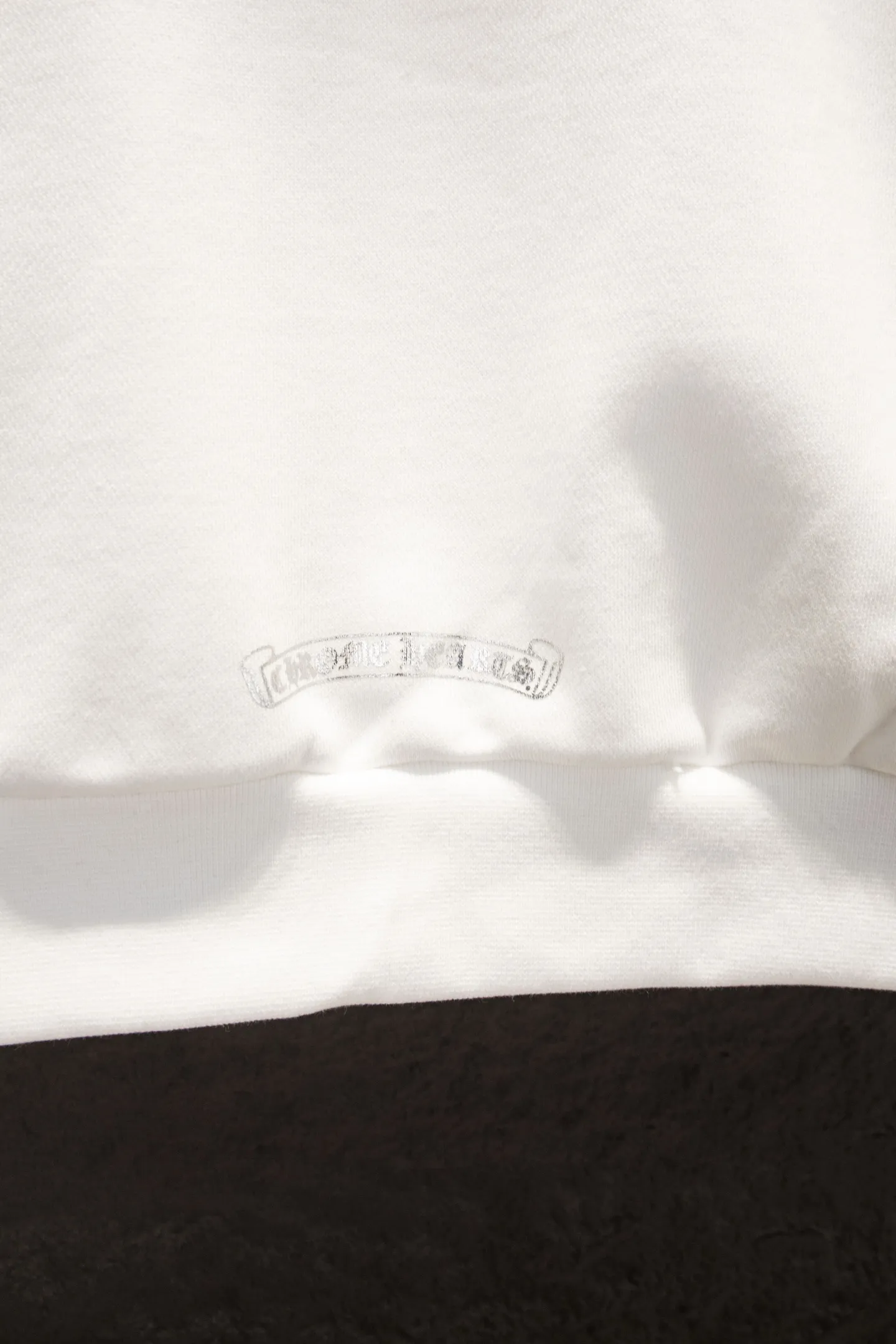 Logo Print Oversized Cotton Hoodie D20522920 — view 7