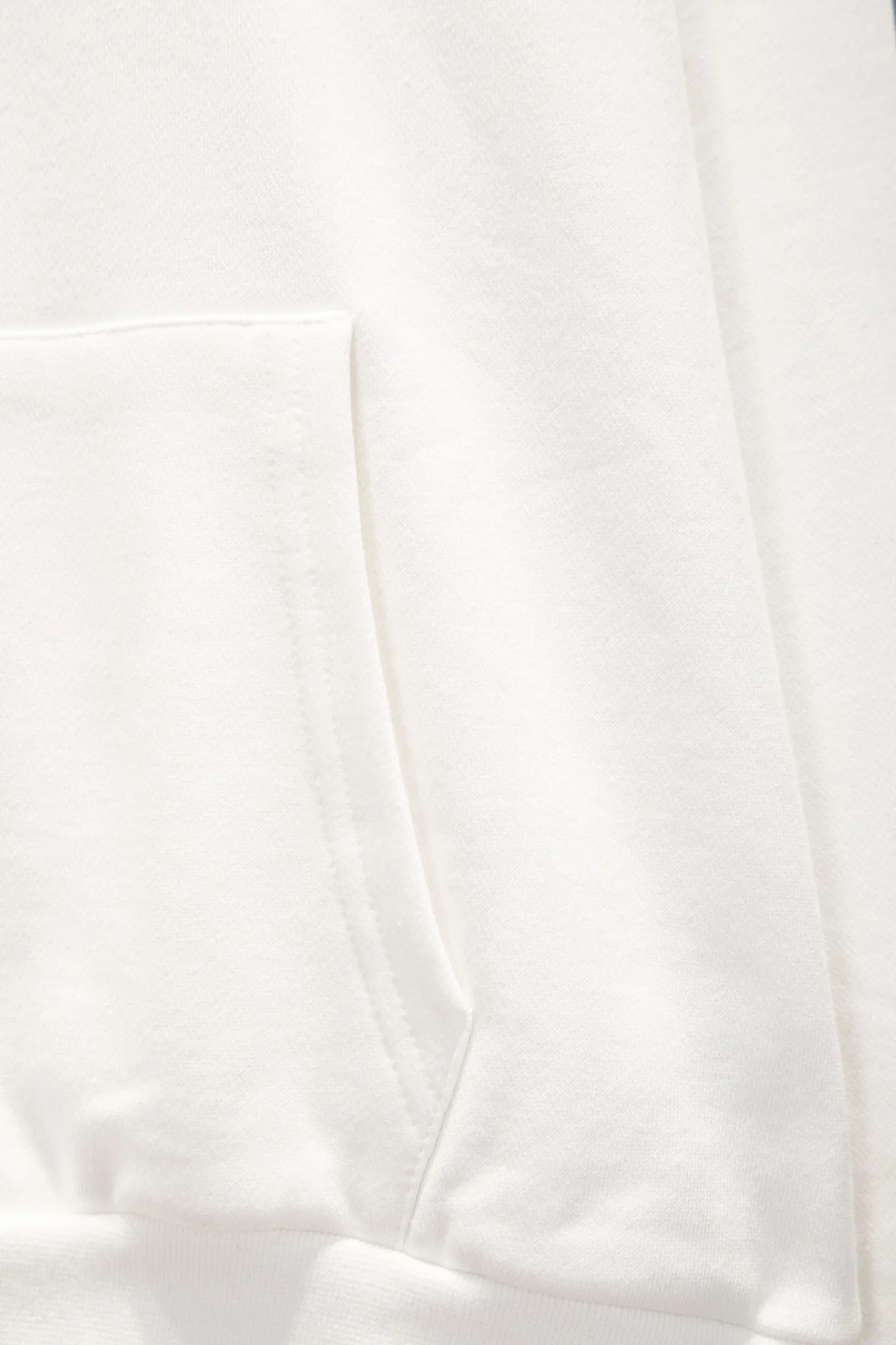 Logo Print Oversized Cotton Hoodie D20522920 — view 9