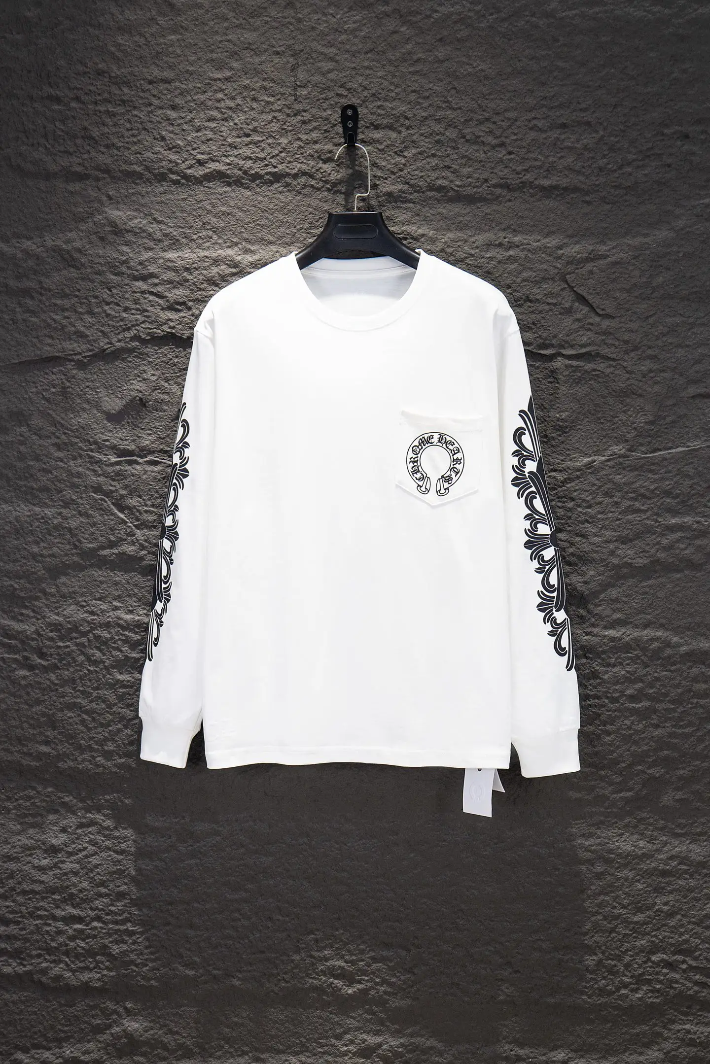 Horseshoe Logo Oversized Long-Sleeve T-Shirt D14922976