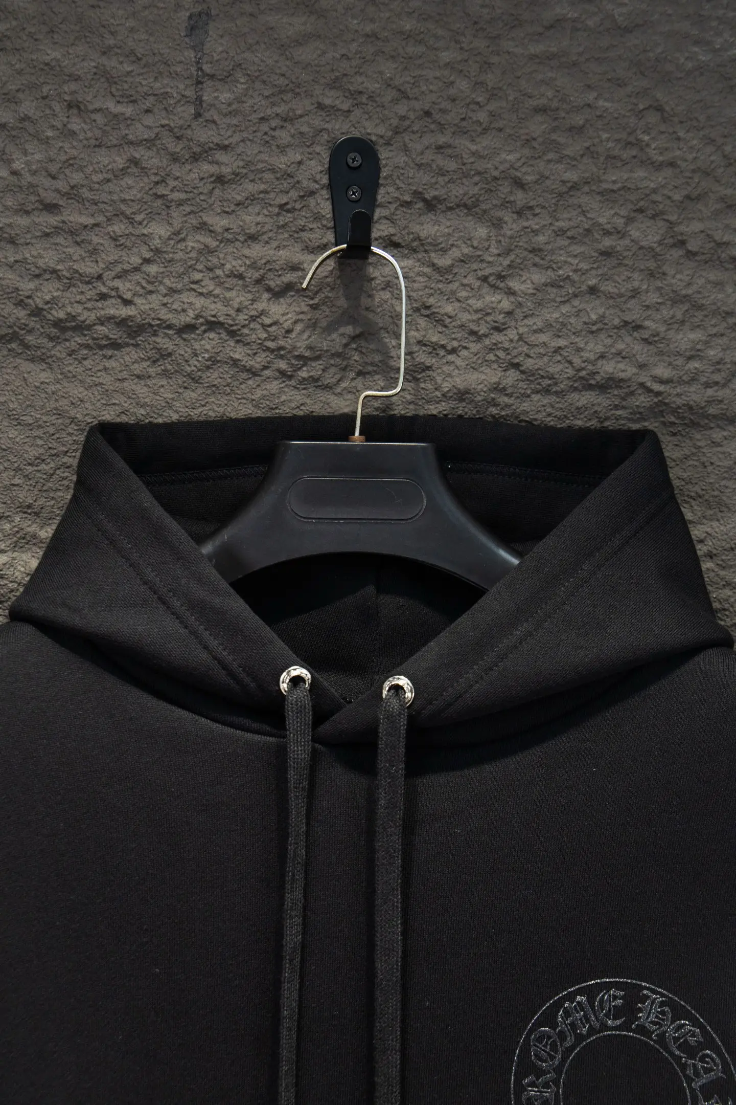 Logo-Print Oversized Cotton-Fleece Hoodie D20522902 — view 3