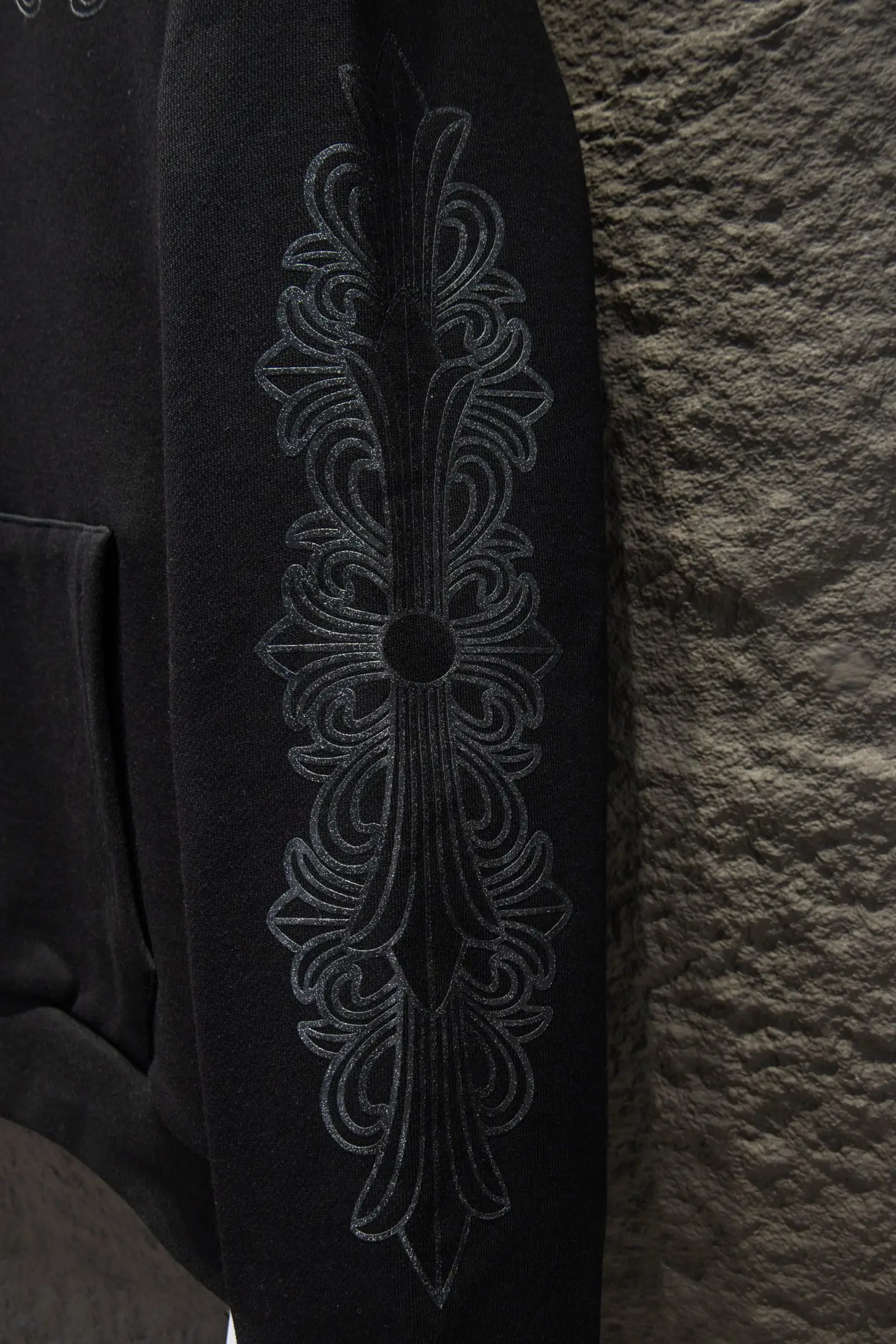 Logo-Print Oversized Cotton-Fleece Hoodie D20522902 — view 6