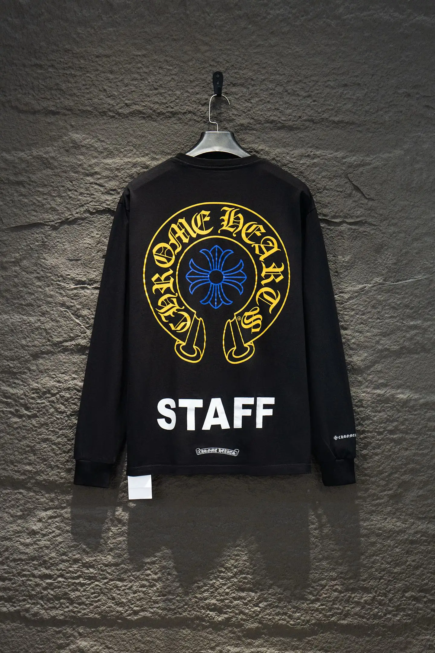 Oversized Logo-Print Cotton Long-Sleeve T-Shirt D14922909 — view 2