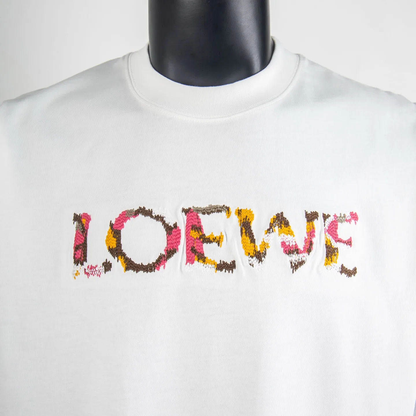 Embroidered Logo Cotton T-Shirt D11512330 — view 5