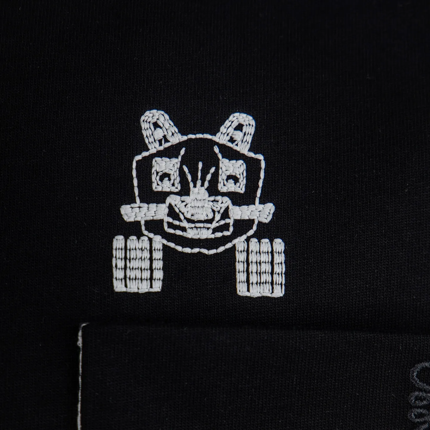 Embroidered Pocket Cotton T-Shirt D11912325 — view 6