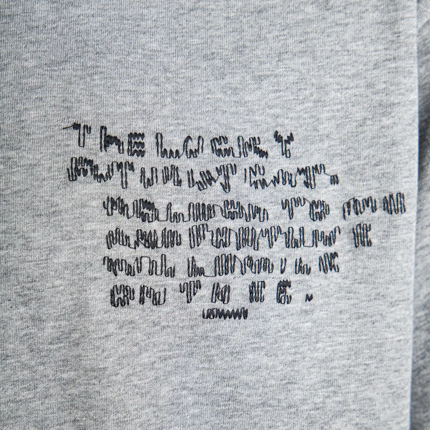 Louis Wain Cat Embroidery Cotton T-Shirt D11912320 — view 5