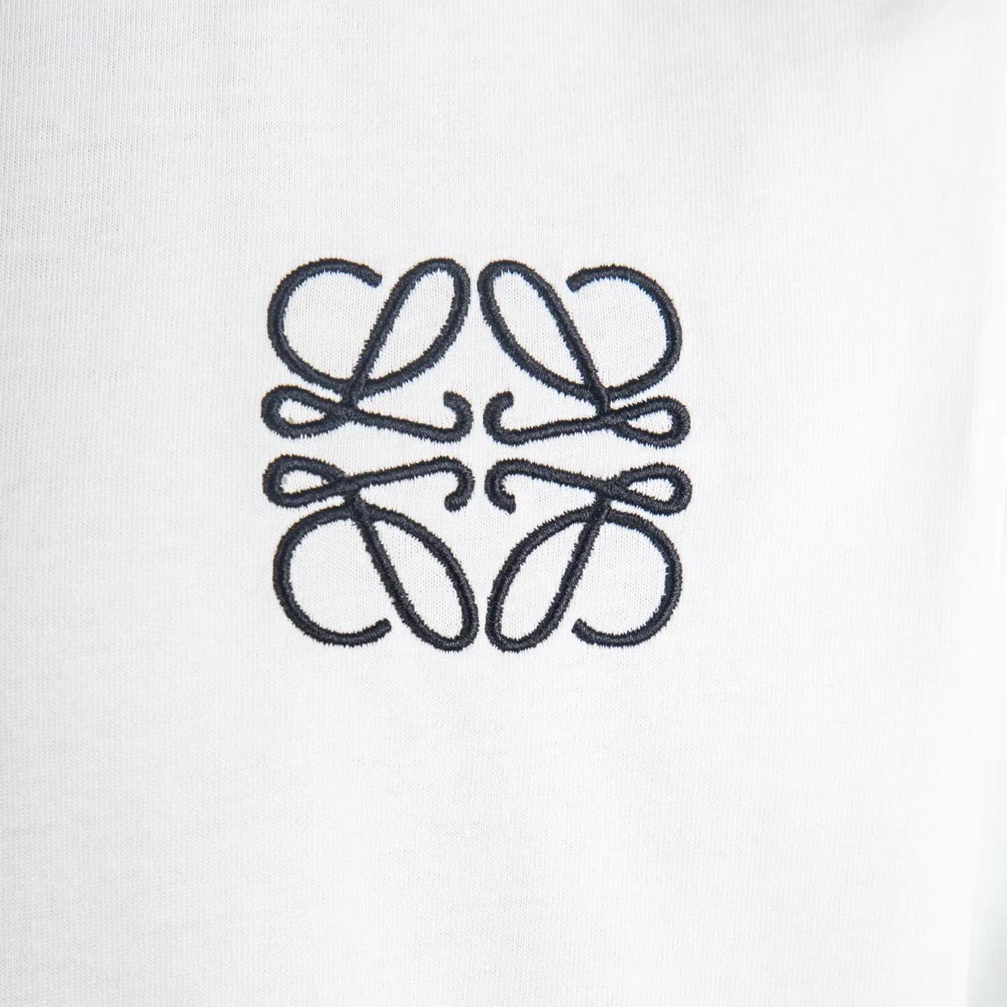 Anagram Embroidered Cotton T-Shirt D11512319 — view 5