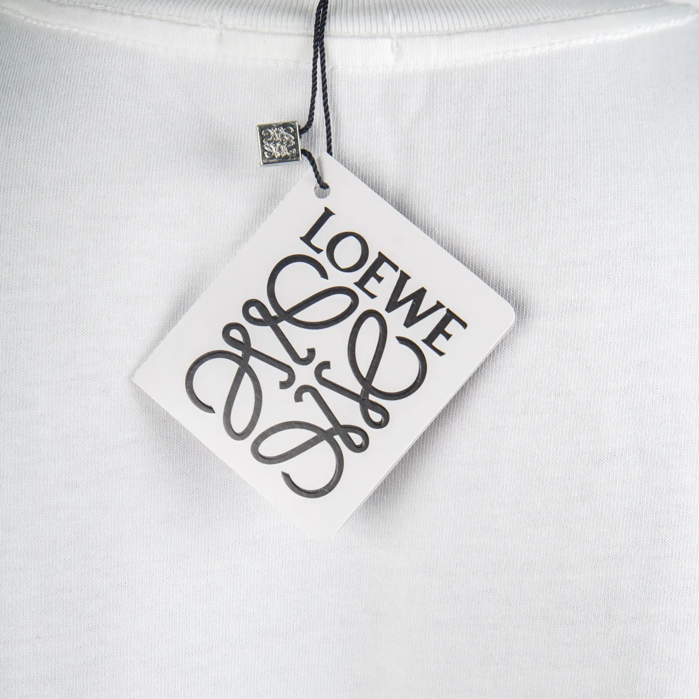 Anagram Embroidered Cotton T-Shirt D11512319 — view 7