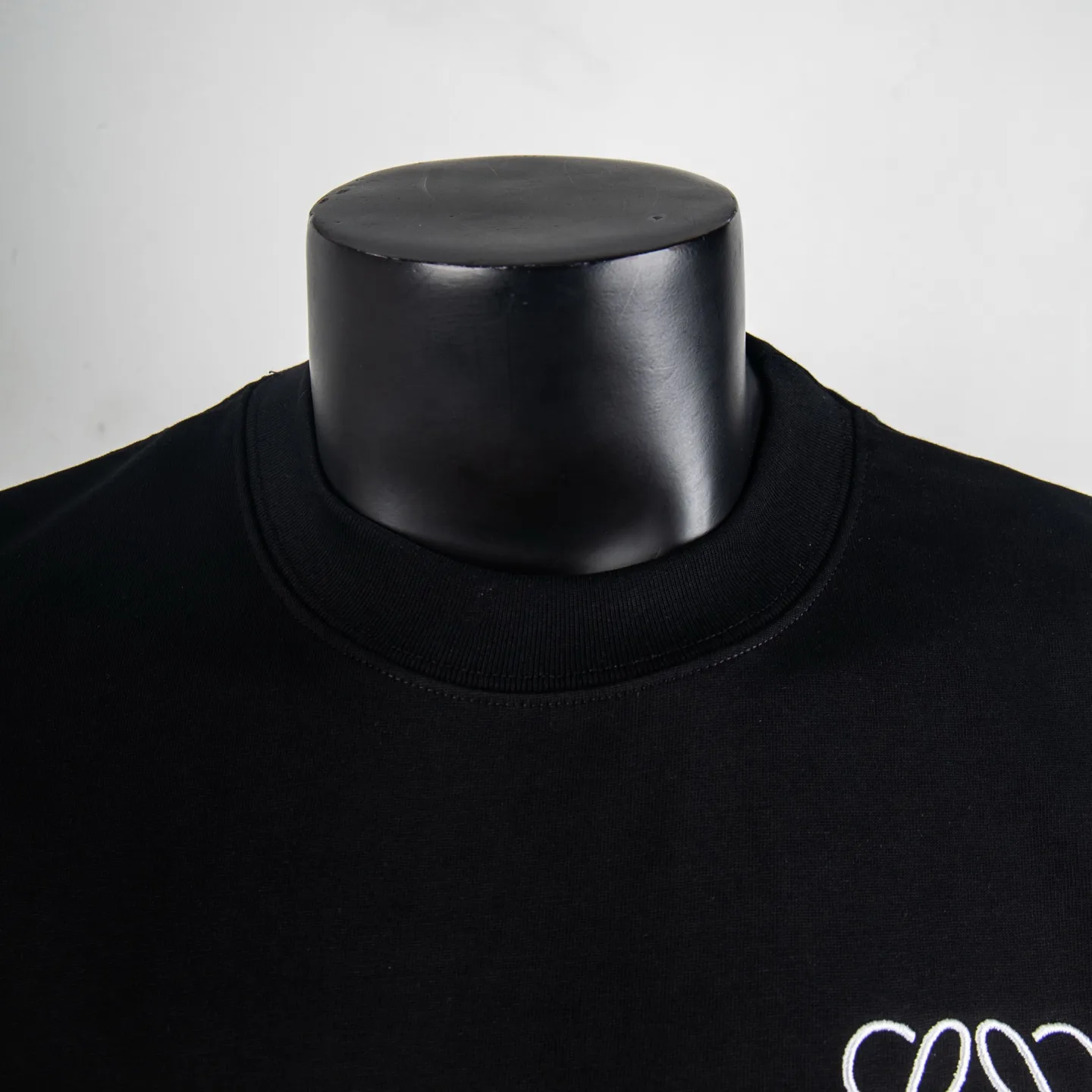 Anagram Embroidered Cotton T-Shirt D11512318 — view 3