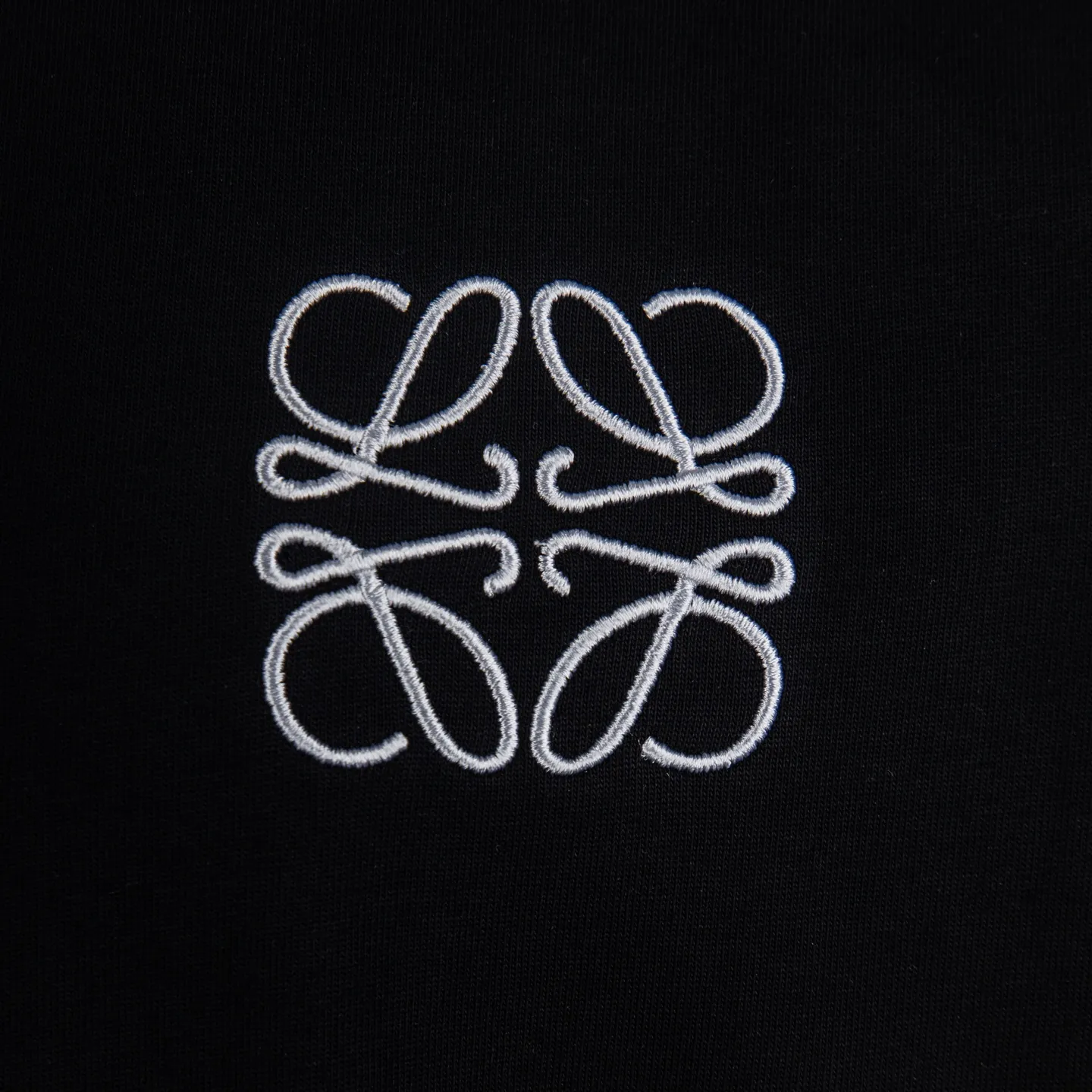 Anagram Embroidered Cotton T-Shirt D11512318 — view 5