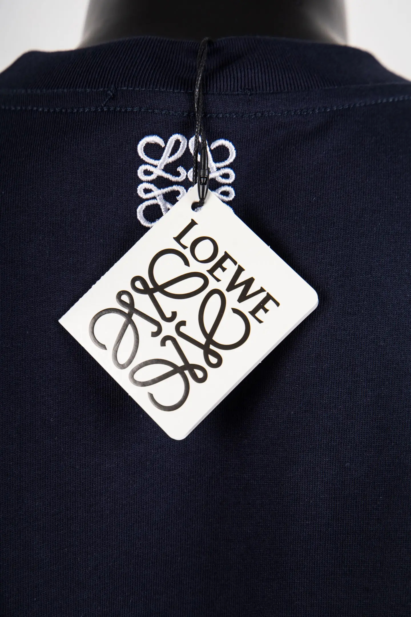 Embroidered Logo Cotton T-Shirt D11512271 — view 7