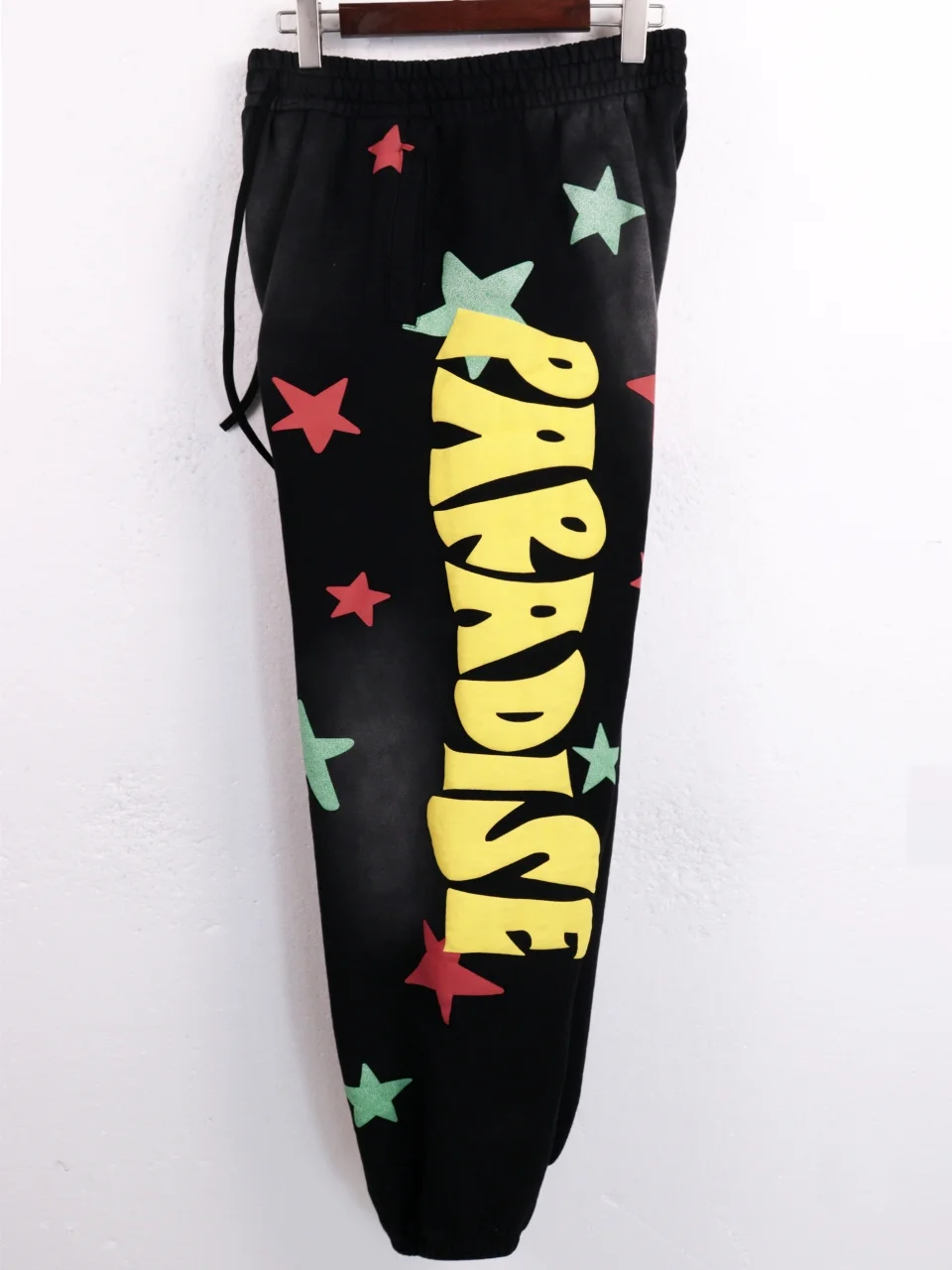 Paradise Printed Washed Cotton Sweatpants D12811875 — view 6