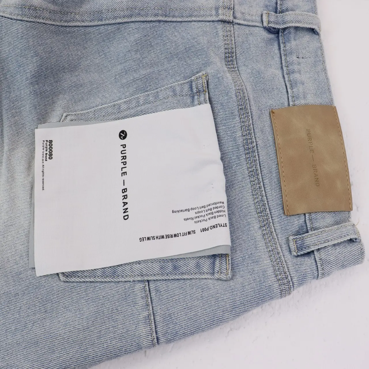 Embroidered Star Slim-Fit Jeans D13011851 — view 6