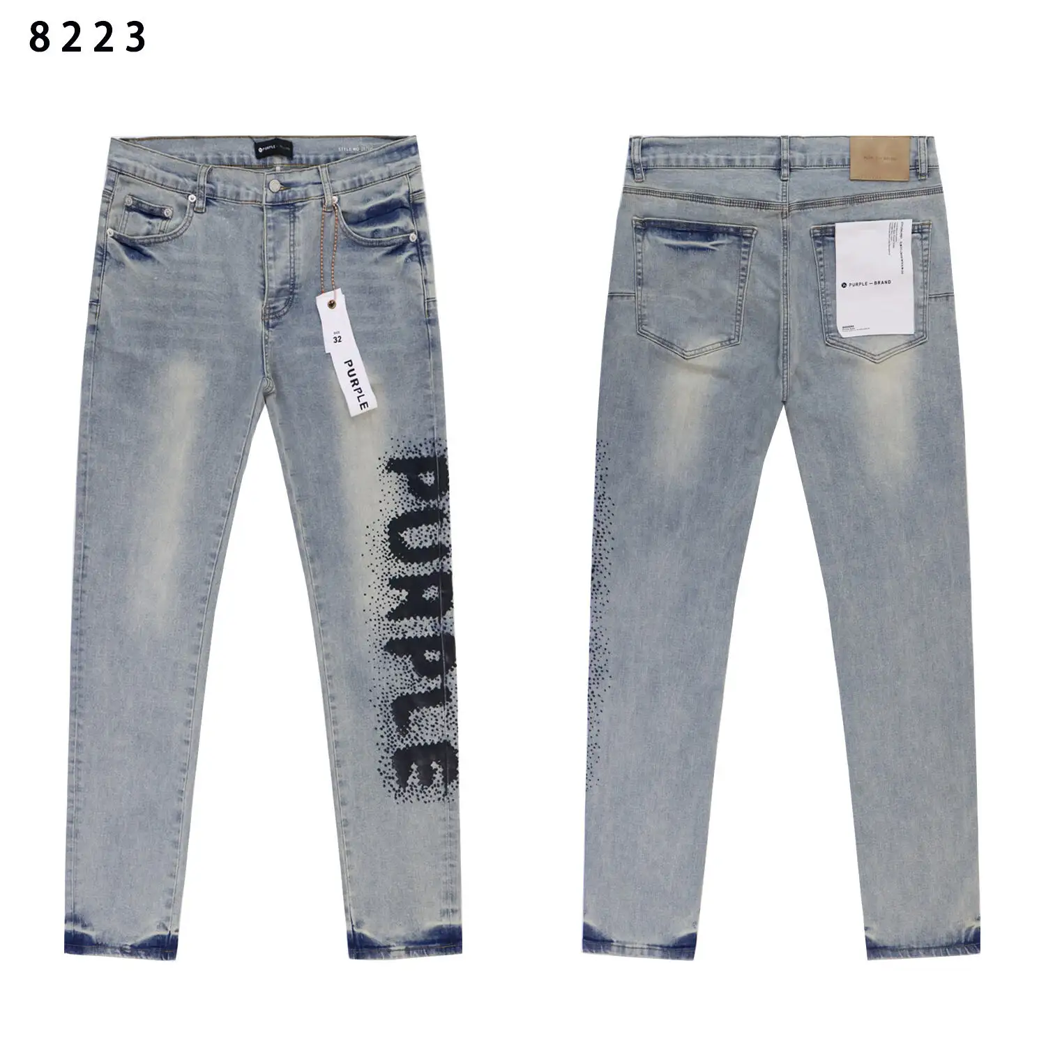 Logo Print Slim-Fit Jeans D12811852