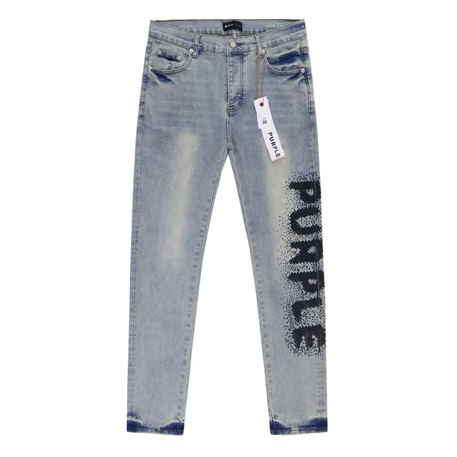 Logo Print Slim-Fit Jeans D12811852 — view 2