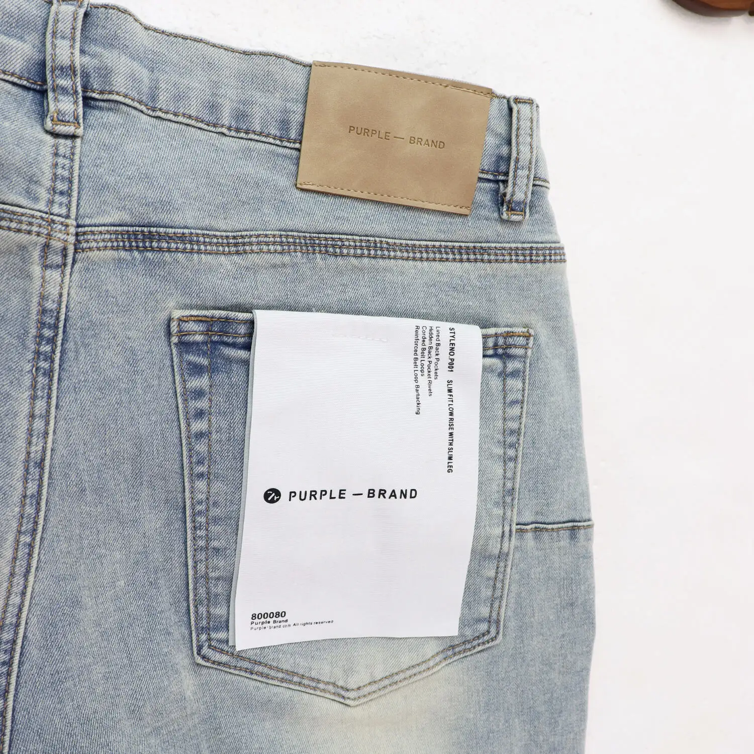 Logo Print Slim-Fit Jeans D12811852 — view 5
