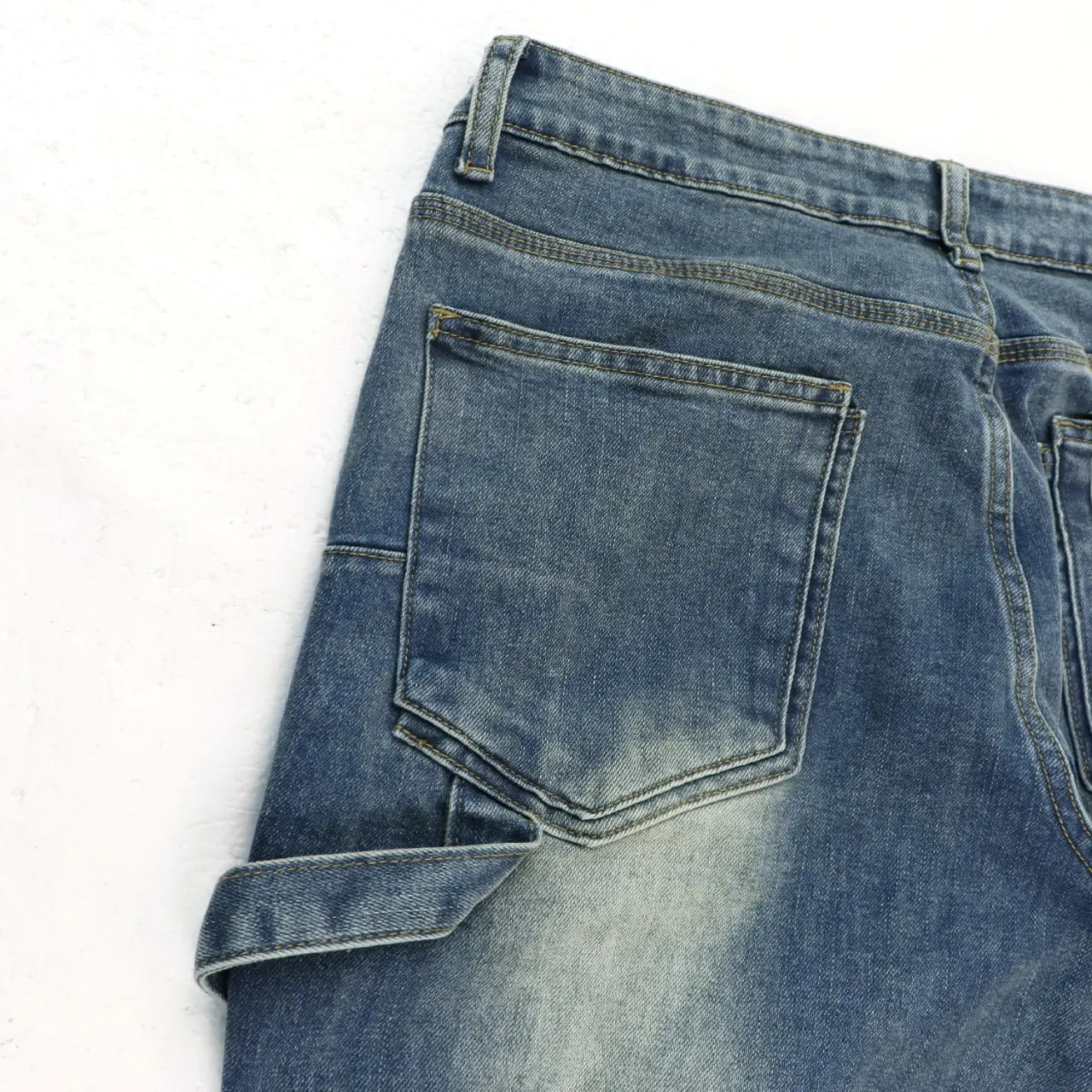 Purple Brand Distressed Straight-Leg Jeans D13811850 — view 5