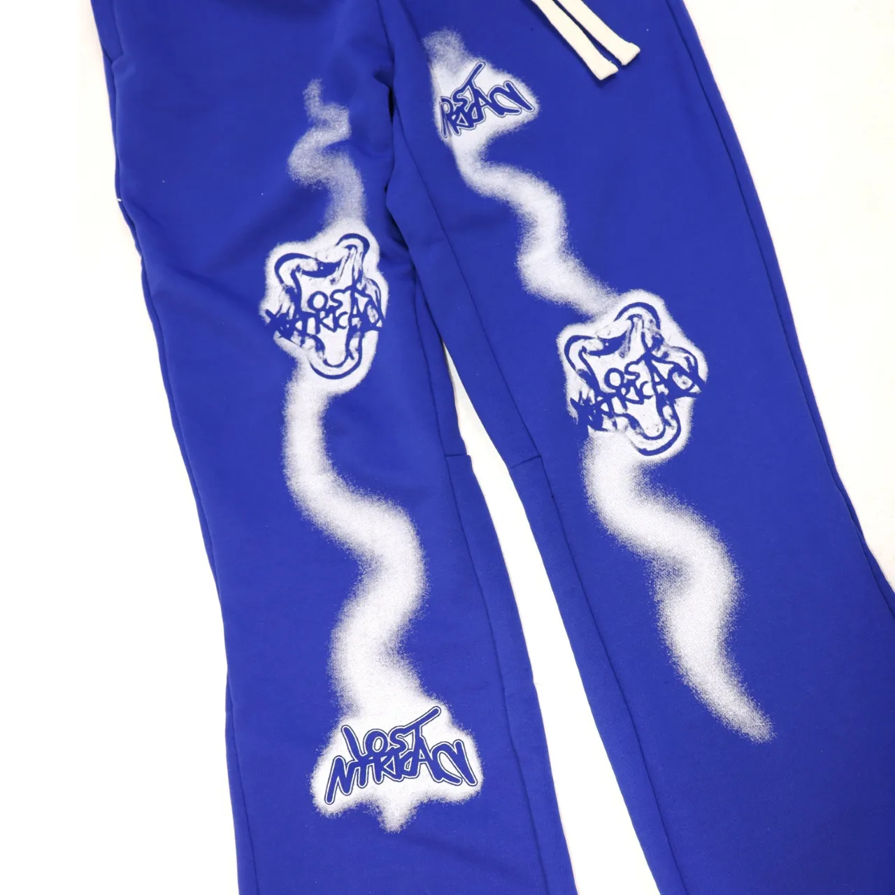 Graphic Print Flared Sweatpants D11811810 — view 4