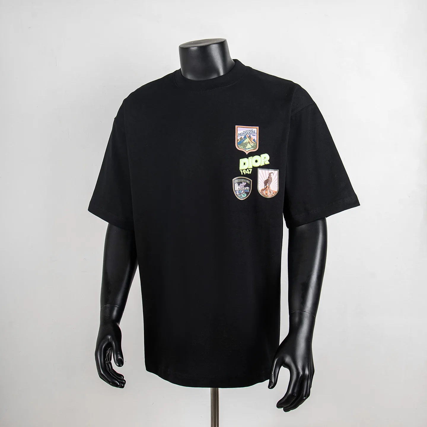 Lifestyle Patch Embroidered Cotton T-Shirt D11912314
