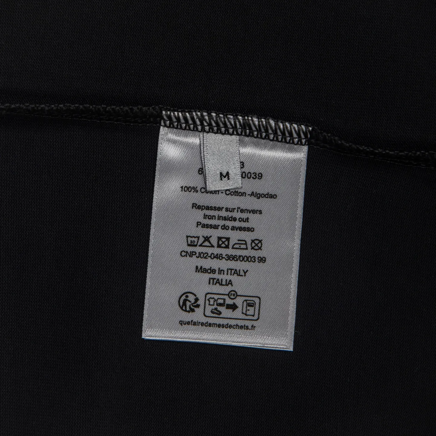 Lifestyle Patch Embroidered Cotton T-Shirt D11912314 — view 9