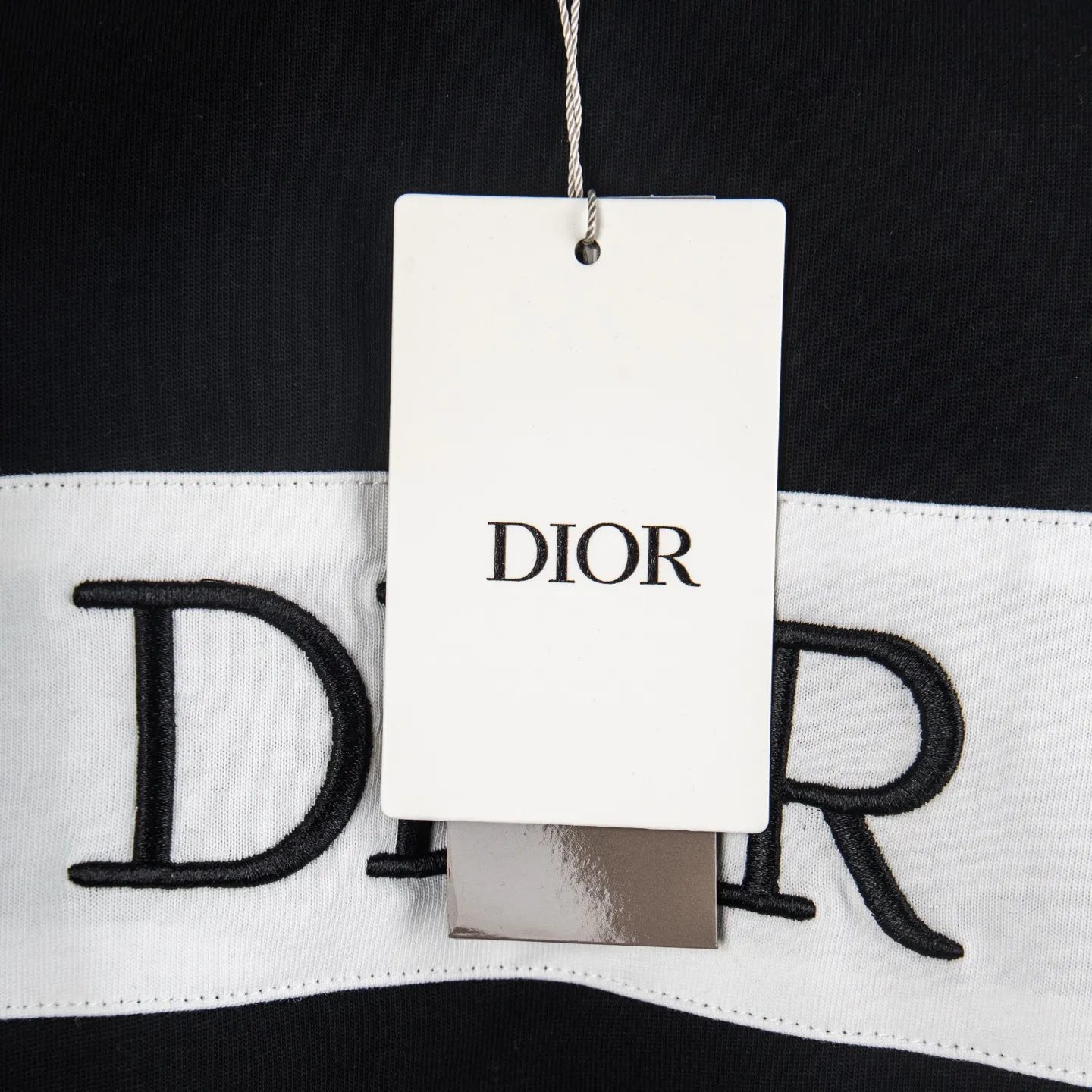 Dior 47 Embroidered Cotton T-Shirt D12512310 — view 7