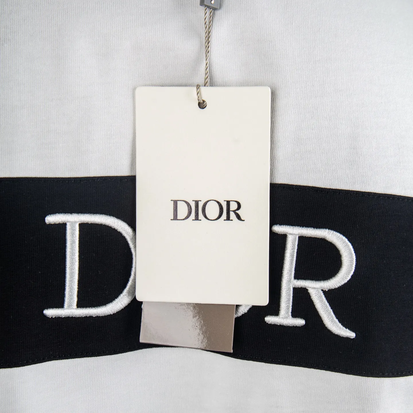 Dior 47 Embroidered Cotton T-Shirt D12512311 — view 7