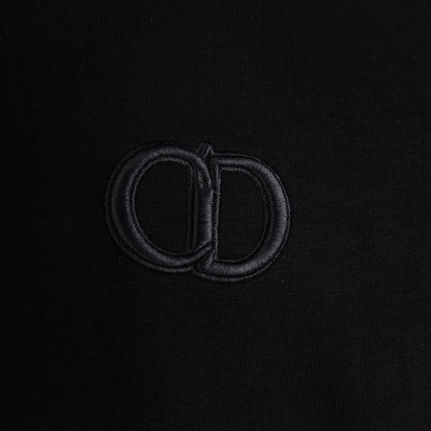 CD Icon Embroidered Cotton T-Shirt D11512302 — view 5