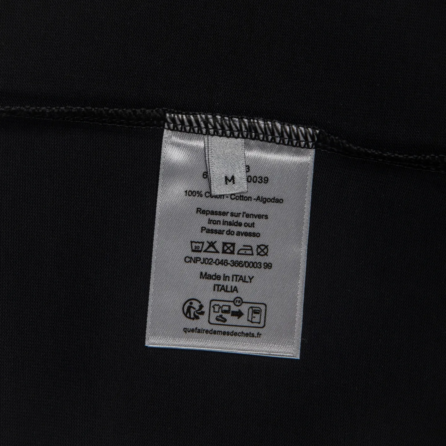 CD Icon Embroidered Cotton T-Shirt D11512302 — view 9