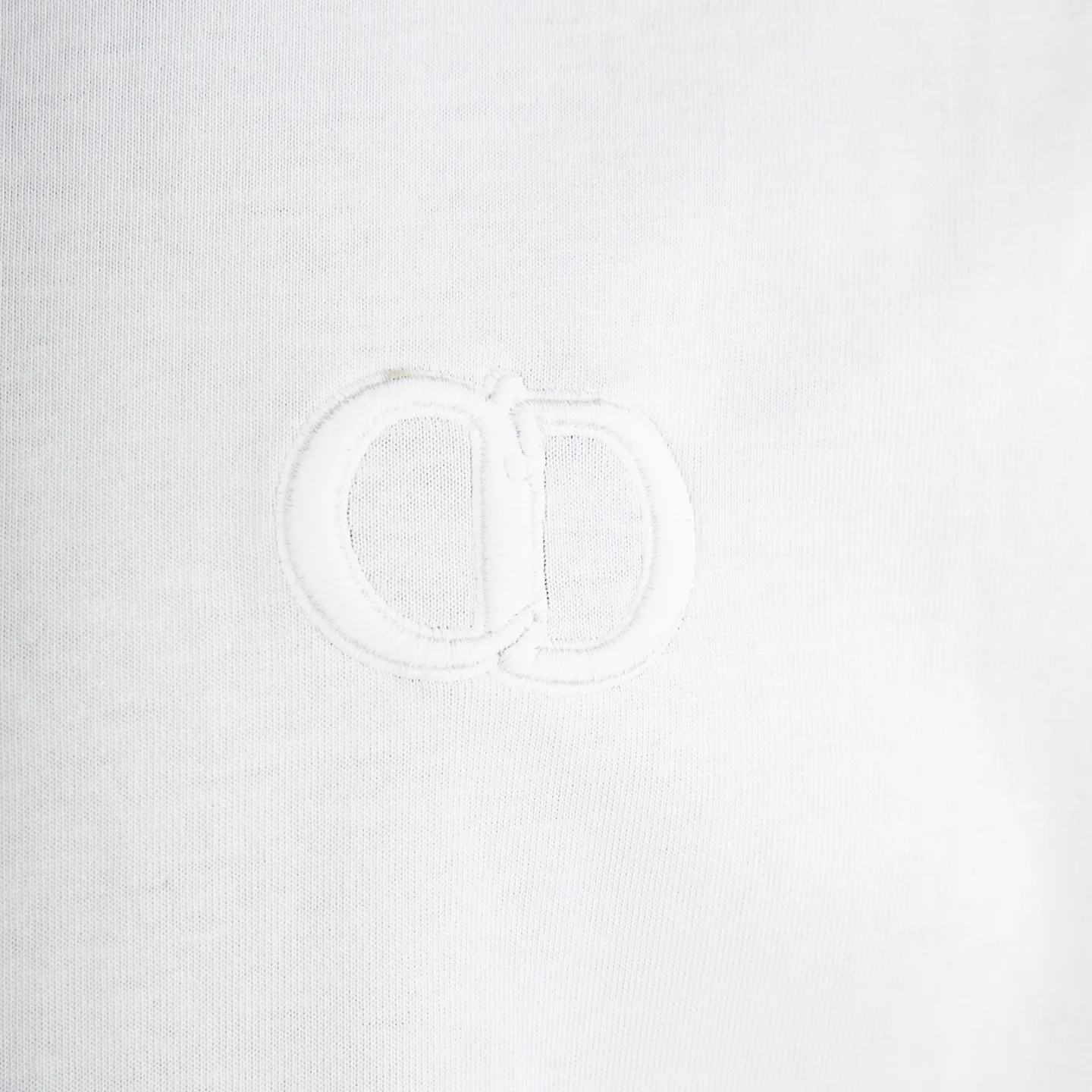 CD Icon Embroidered Cotton T-Shirt D11512303 — view 5
