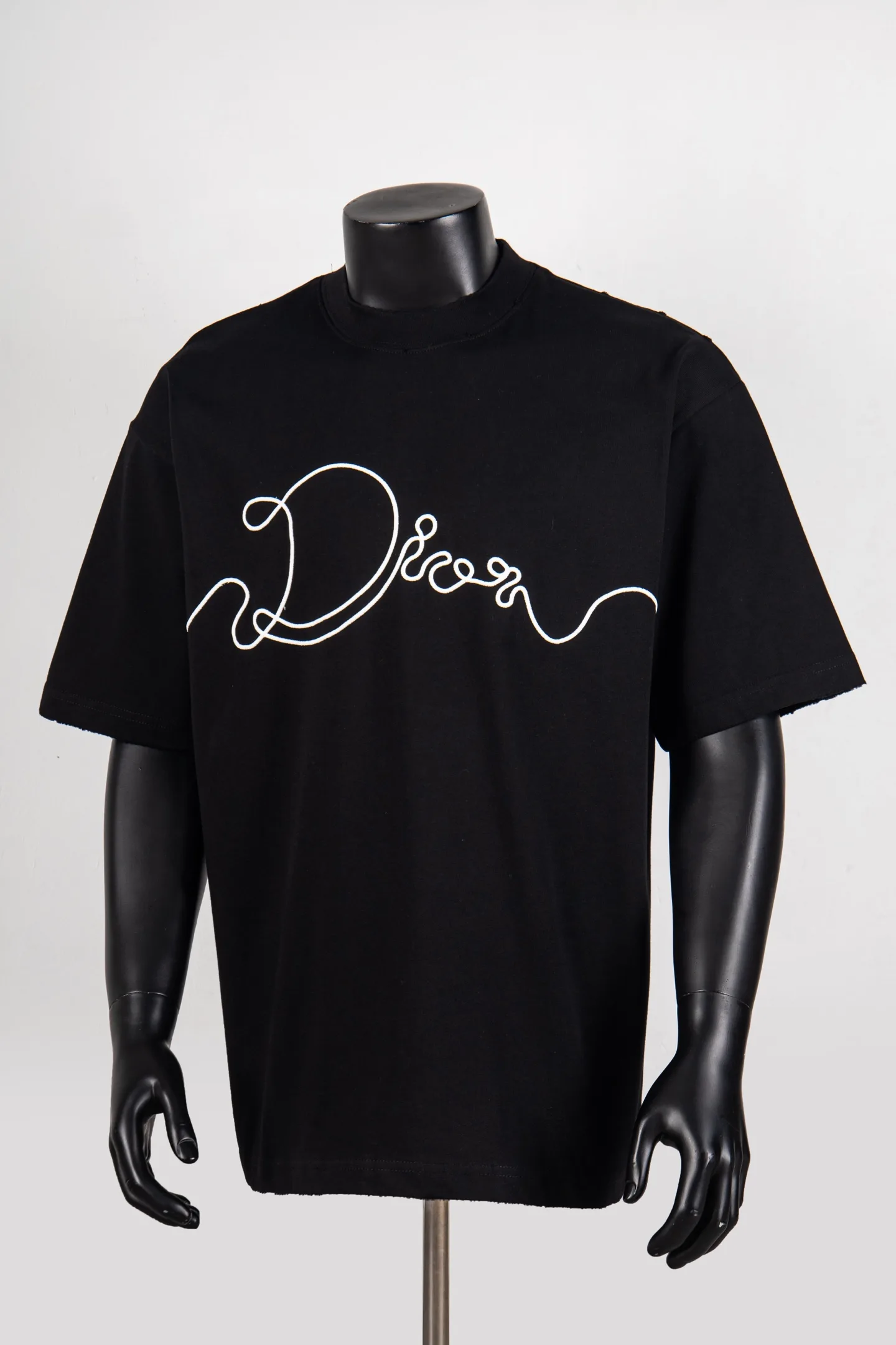 Embroidered Logo Cotton Jersey T-Shirt D11912272