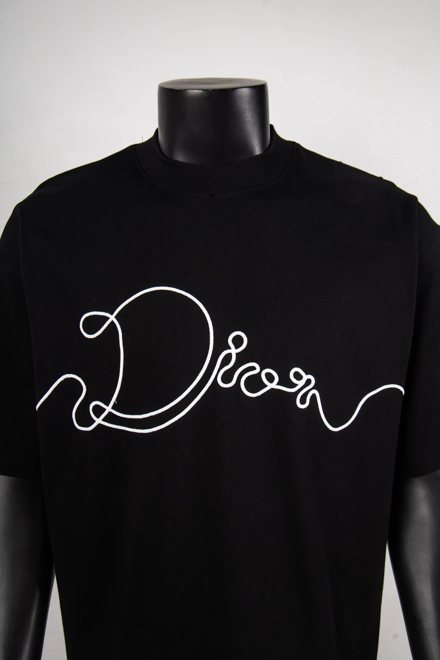 Embroidered Logo Cotton Jersey T-Shirt D11912272 — view 3